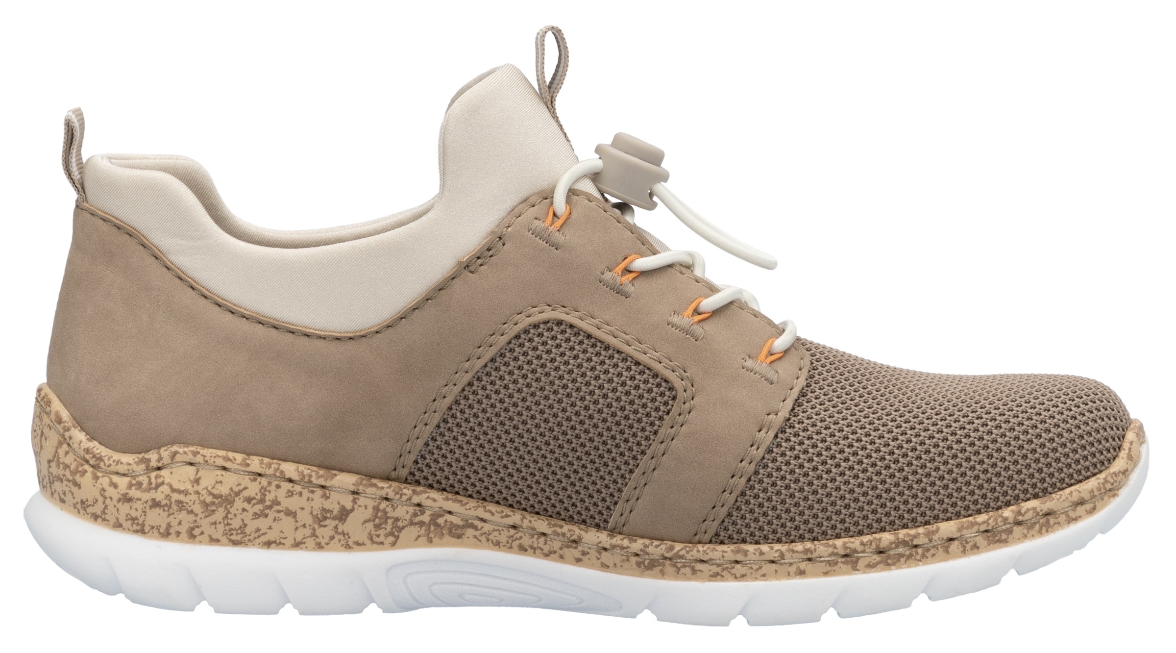 Rieker Slip-On Sneaker  , Schlupfschuh, Halbschuh, Slipper, Freizeitschuh mit Elastikeinstieg