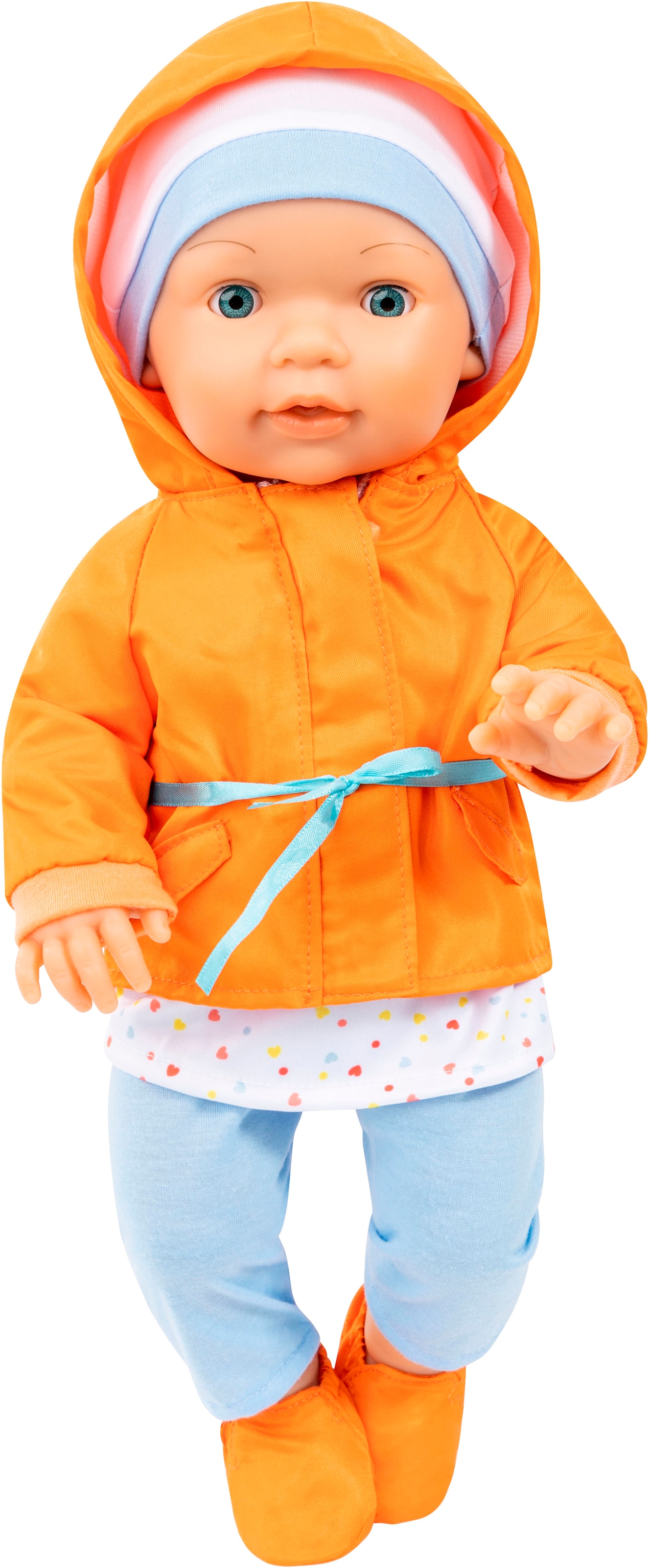Bayer Vêtements de poupées »Kleid/Hose orange«