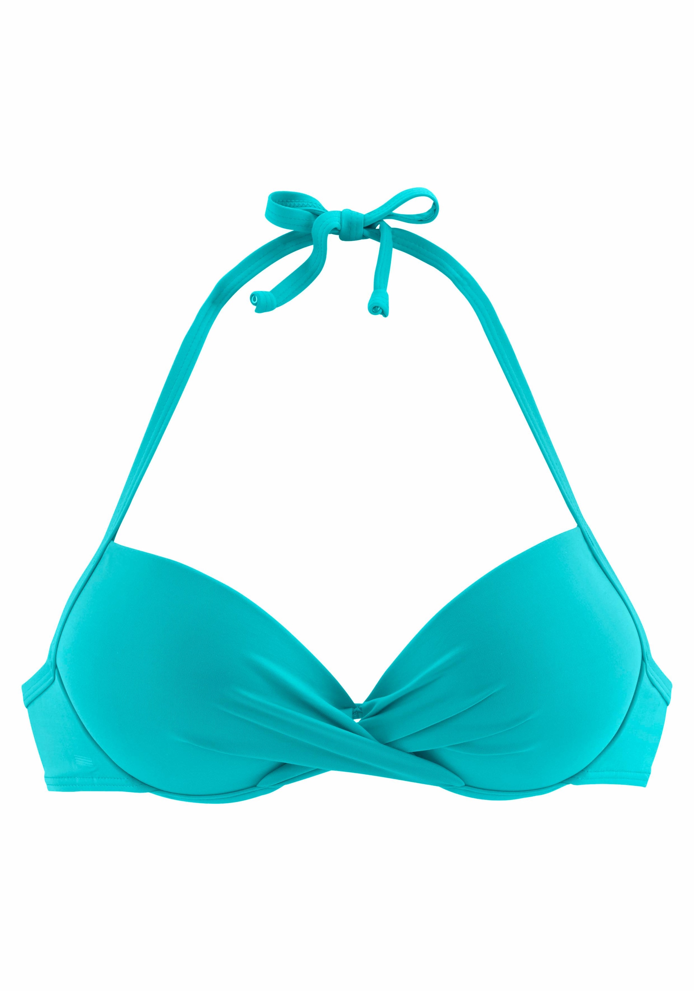 s.Oliver Push-Up-Bikini-Top »Spain«, in Wickeloptik