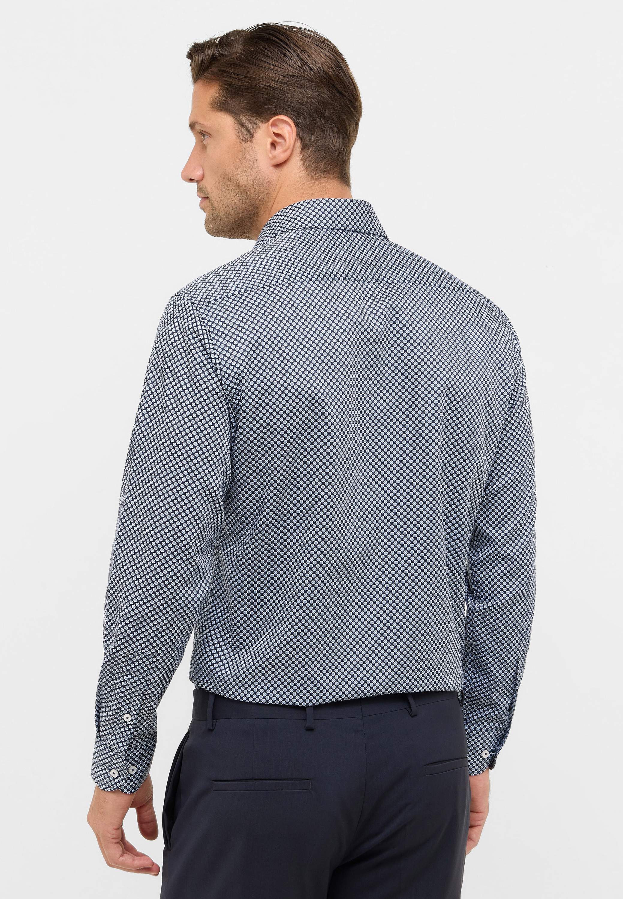 Eterna Langarmhemd »MODERN FIT« NON IRON (bügelfrei)