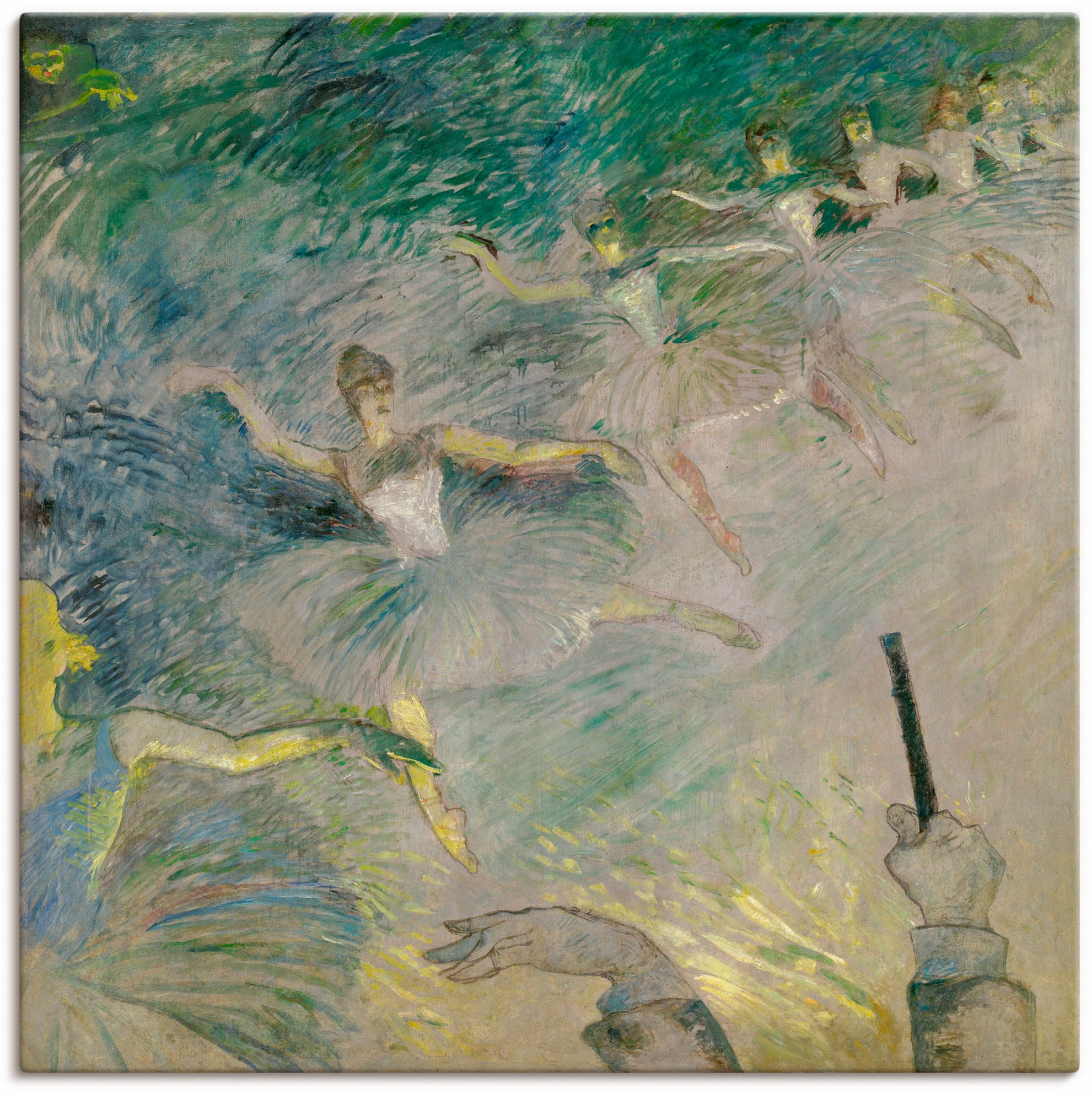 Image of Artland Wandbild »Balletttänzer. 1885/86«, Tanz, (1 St.), in vielen Grössen & Produktarten - Alubild / Outdoorbild für den Aussenbereich, Leinwandbild, Poster, Wandaufkleber / Wandtattoo auch für Badezimmer geeignet bei Ackermann Versand Schweiz