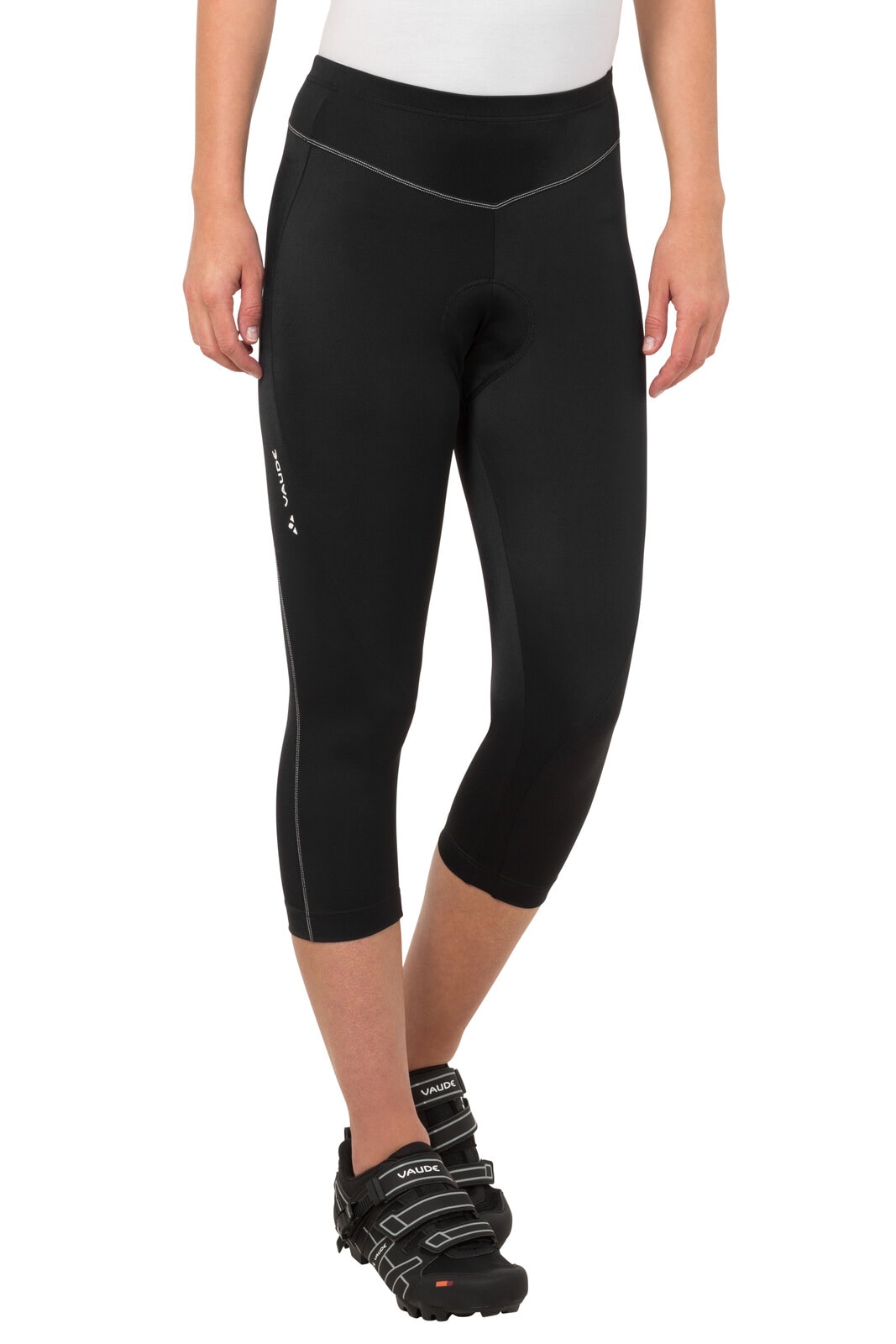 Image of VAUDE Fahrradhose "ACTIVE 3/4 PANTS" für Radsport, mit funktionellem Sitzpolster, schnell trocknend