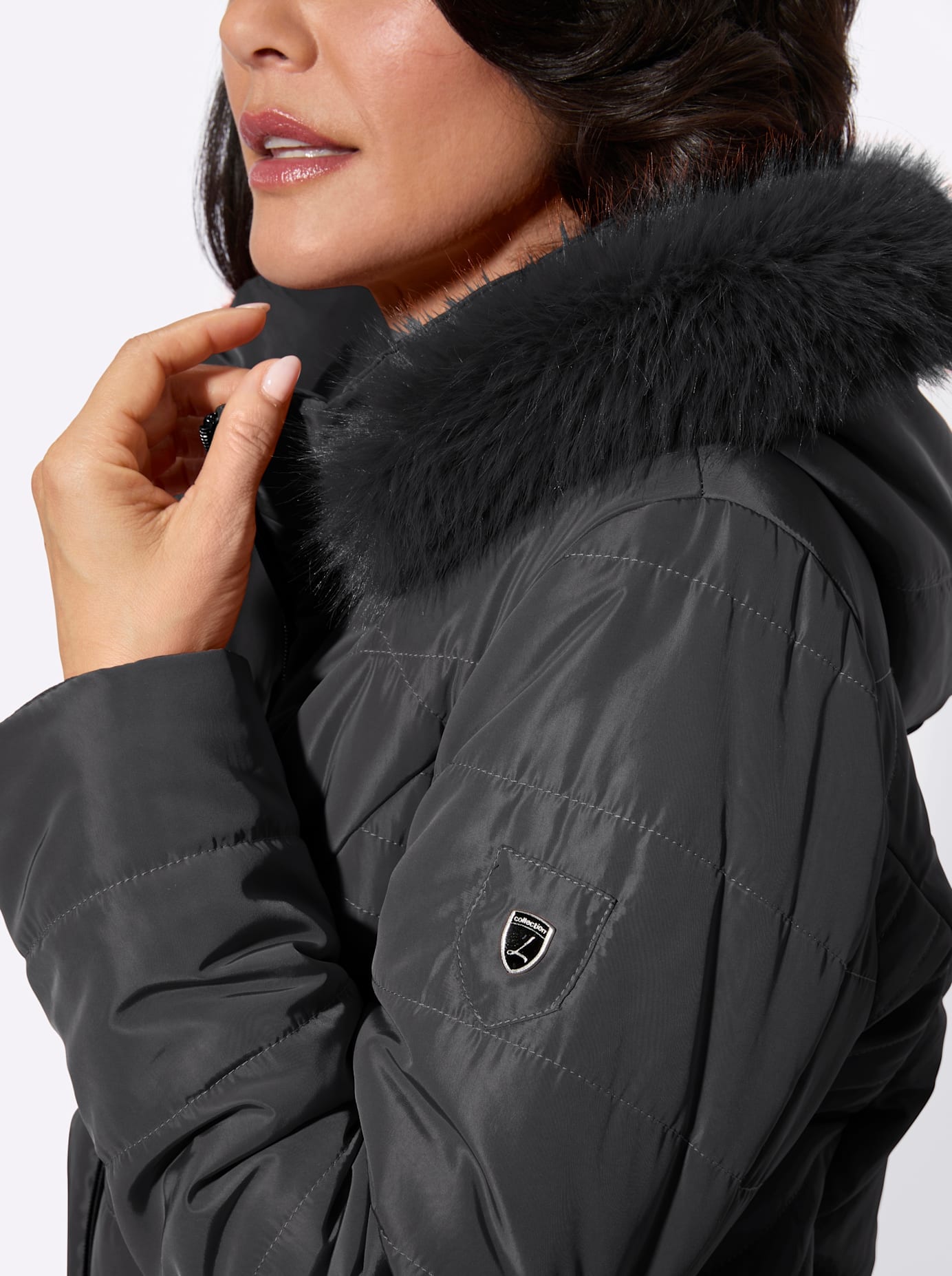 Casual Looks Veste longue avec capuche