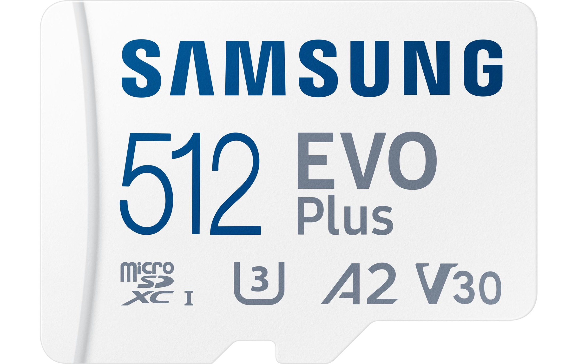 Samsung Speicherkarte »Evo Plus 512GB«, (130 MB/s Lesegeschwindigkeit)