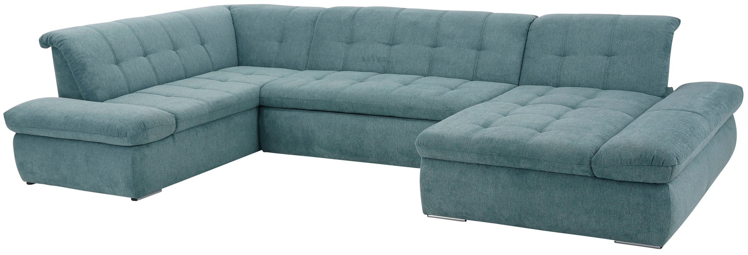 Image of Home affaire Wohnlandschaft »Belle«, wahlweise mit Bettfunktion, Recamierenabschluss bei Ackermann Versand Schweiz