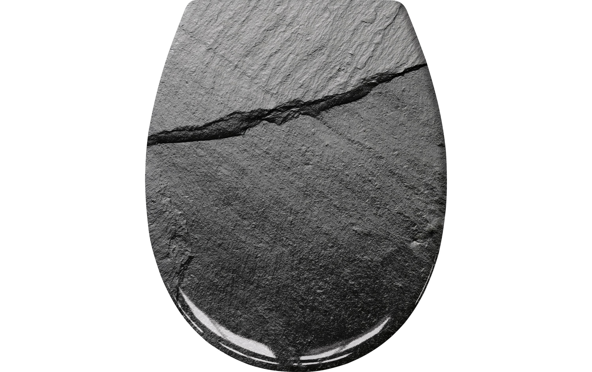 Image of Kleine Wolke WC-Sitz "Slate Schwarz"