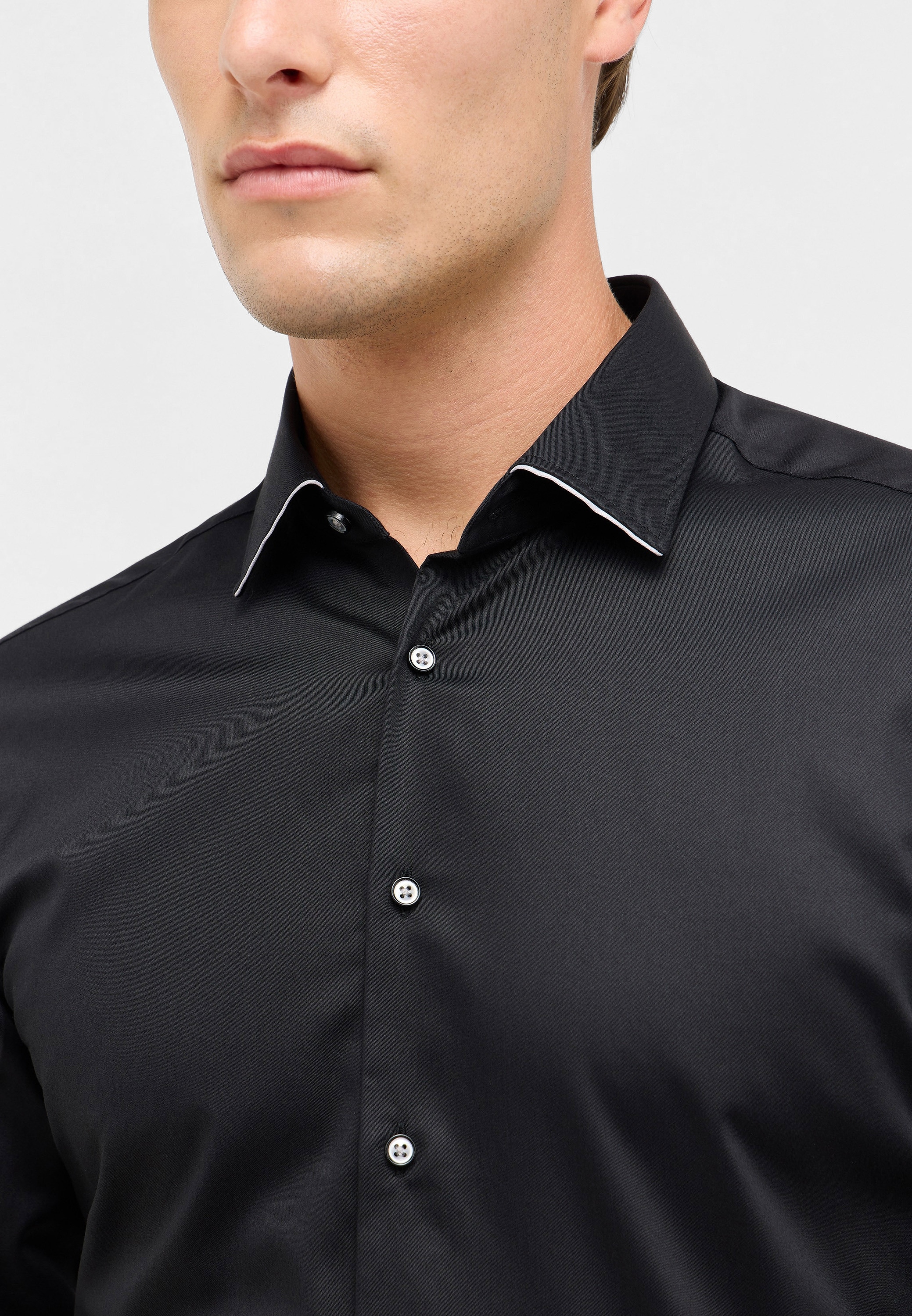 Eterna »SLIM FIT« NON IRON (bügelfrei)