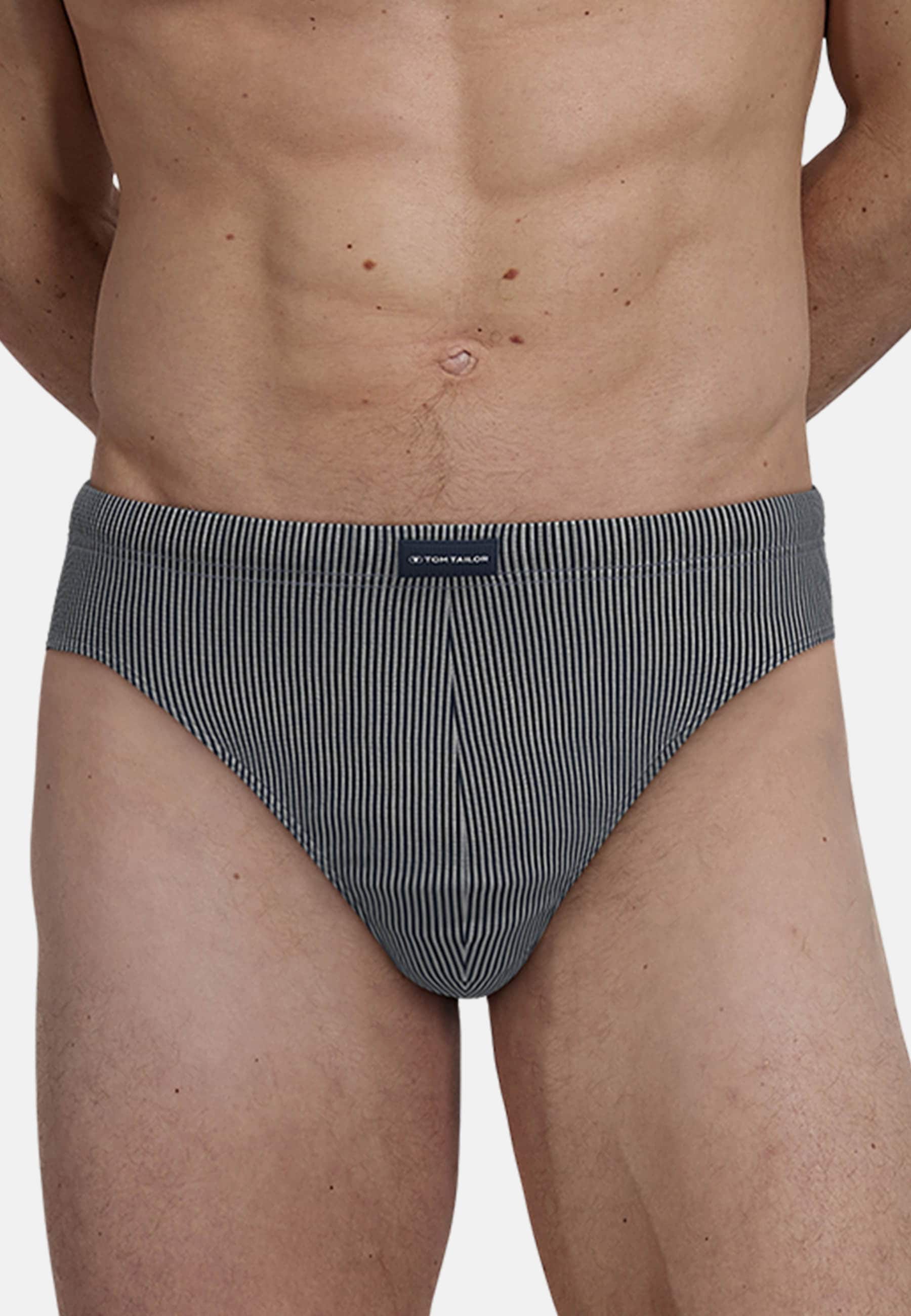 TOM TAILOR Minislip »Kentucky«, 2 bequem, basic, eng, atmungsaktiv, mit Logo, breiter Bund, Baumwollmix