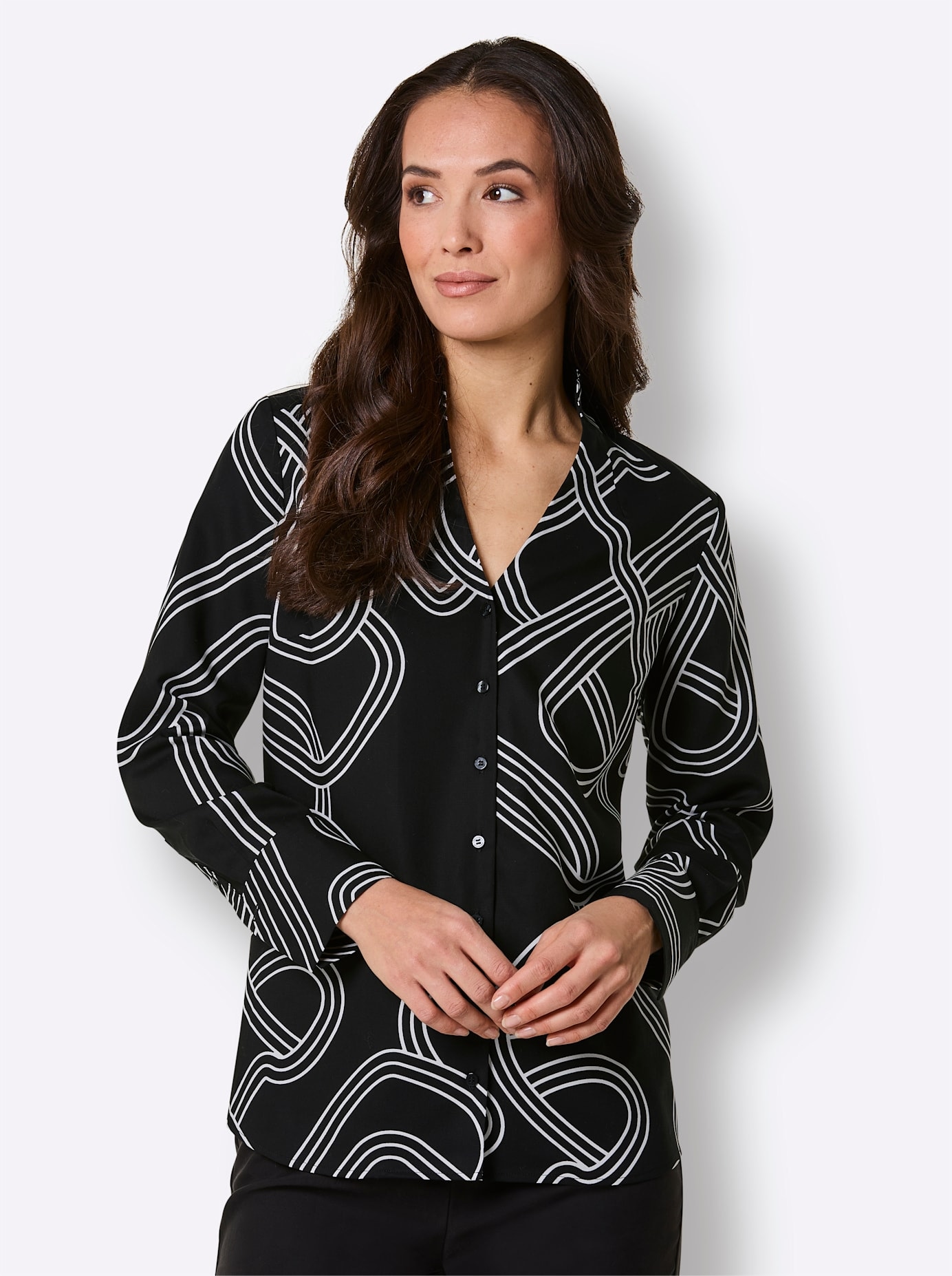 CREATION L PREMIUM Druckbluse