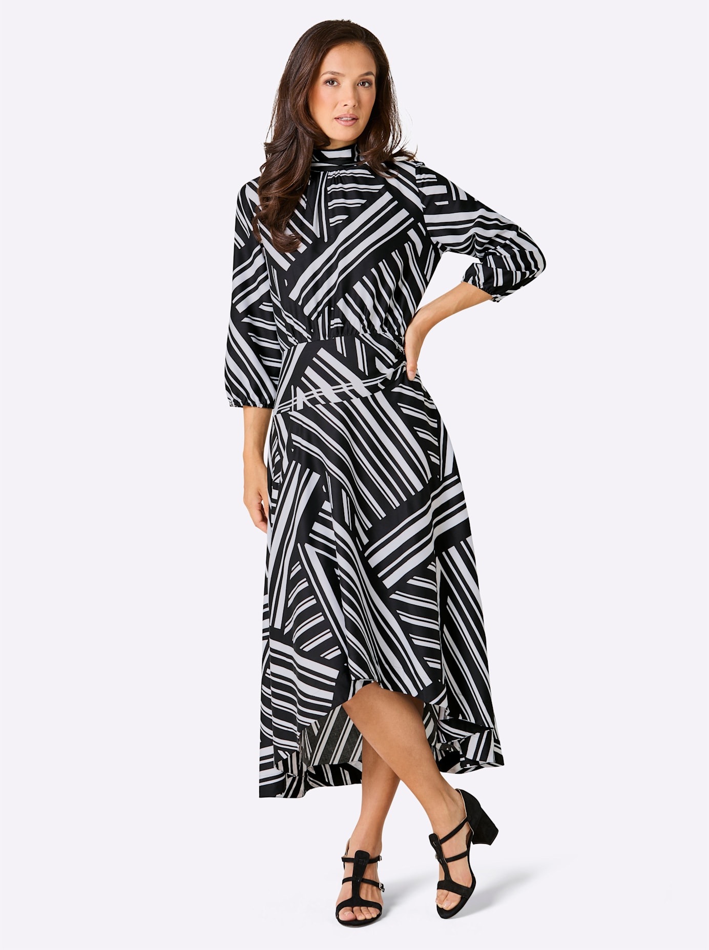 CREATION L PREMIUM Robe imprimée »Modal-Kleid«