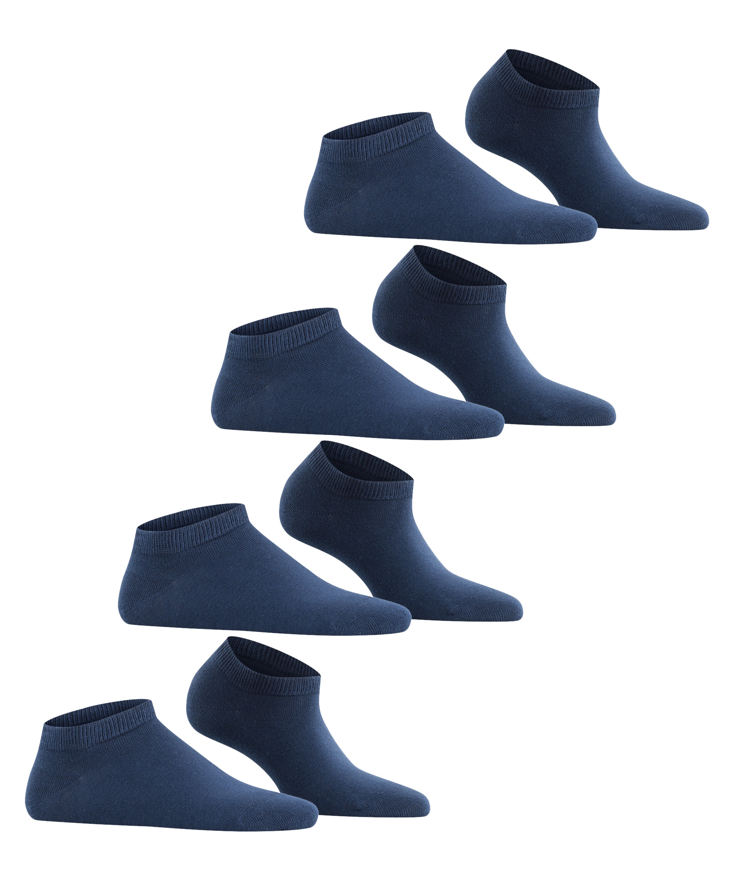 Esprit Chaussettes de baskets »Solid« Taille unique 36-41, bord côte, uni, pack avantage basique