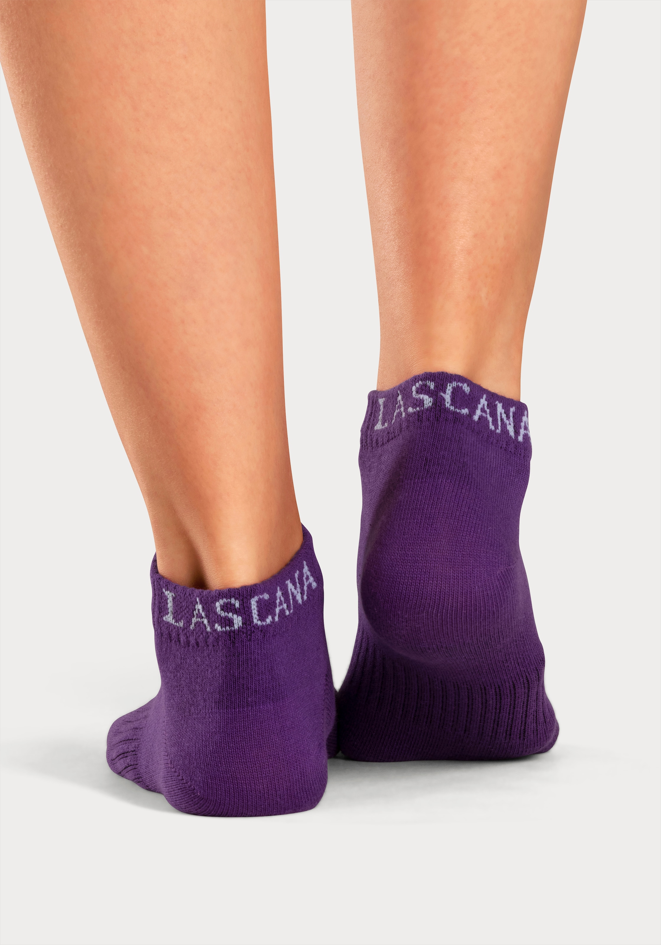 LASCANA ACTIVE Chaussettes de baskets Packung, 6 cuis tlg. mit eingestricktem Marken Logo