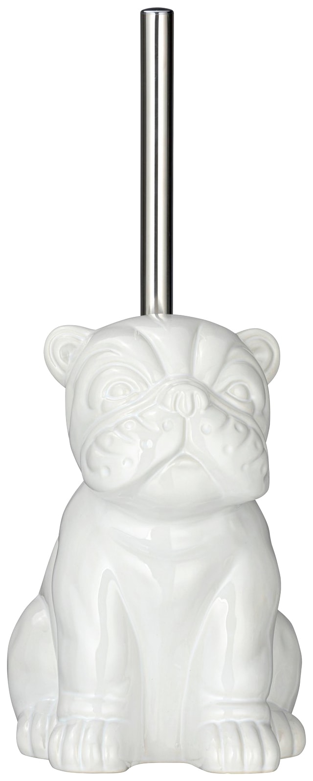WC-Garnitur »Bulldog Weiss«, 1 St., aus Keramik, Keramik