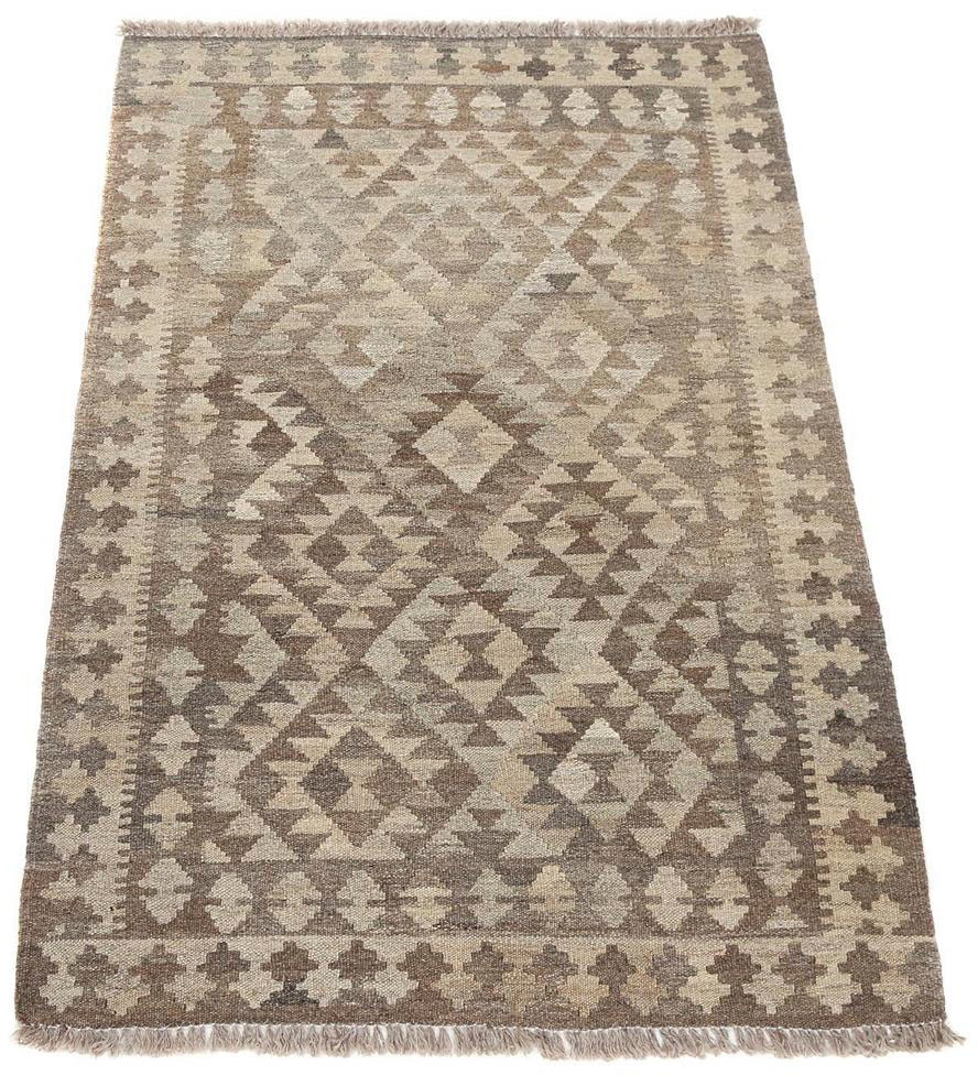 Image of morgenland Wollteppich »Abstrakt Multicolore 120 x 80 cm«, rechteckig, 0,5 mm Höhe, Kurzflor bei Ackermann Versand Schweiz