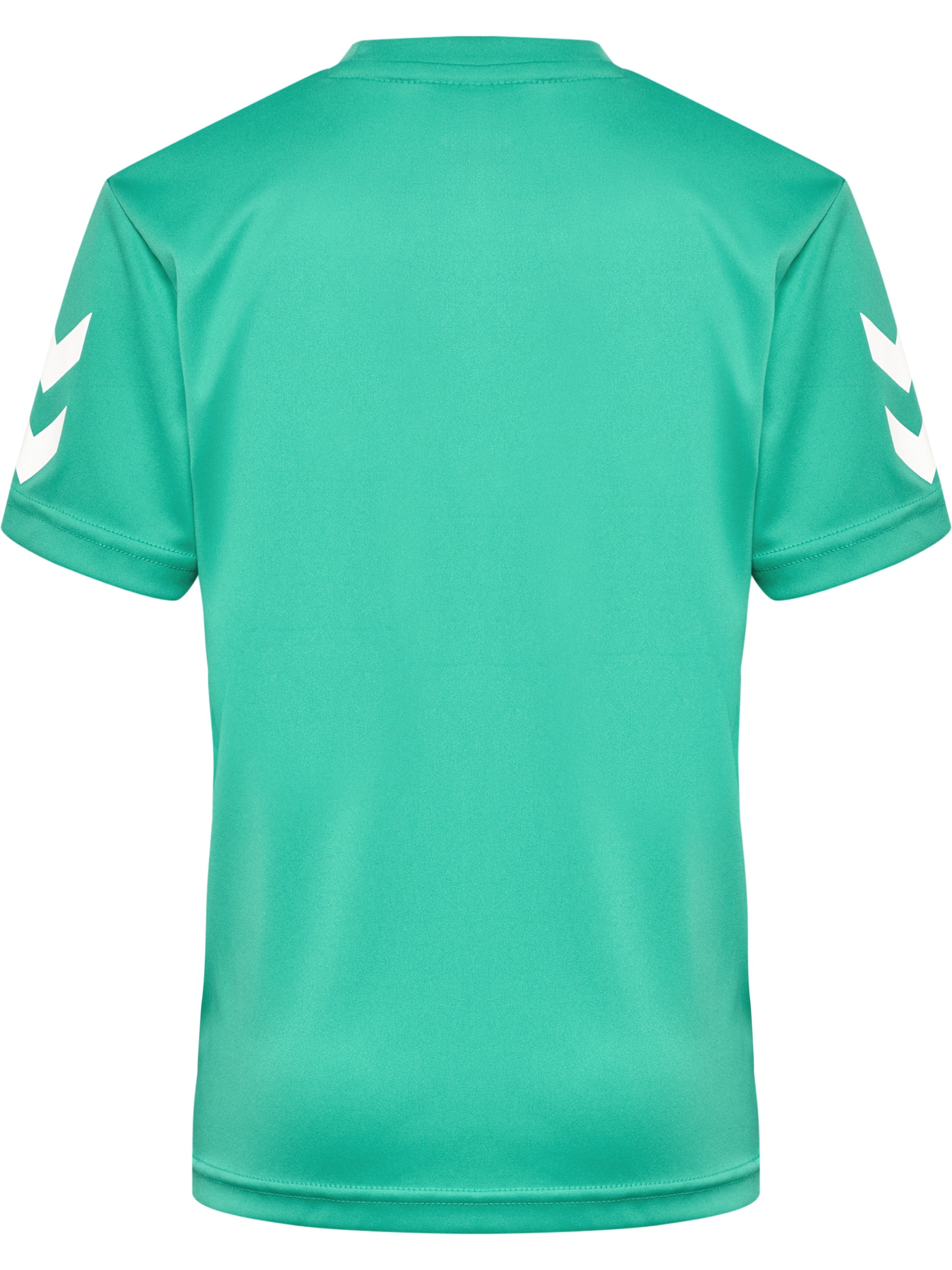 hummel T-Shirt & Shorts »HMLLOGO SET KIDS« Set, 2, 2 tlg. mit elastischem Bund, aus Polyester, pflegeleicht, sportlicher Stil