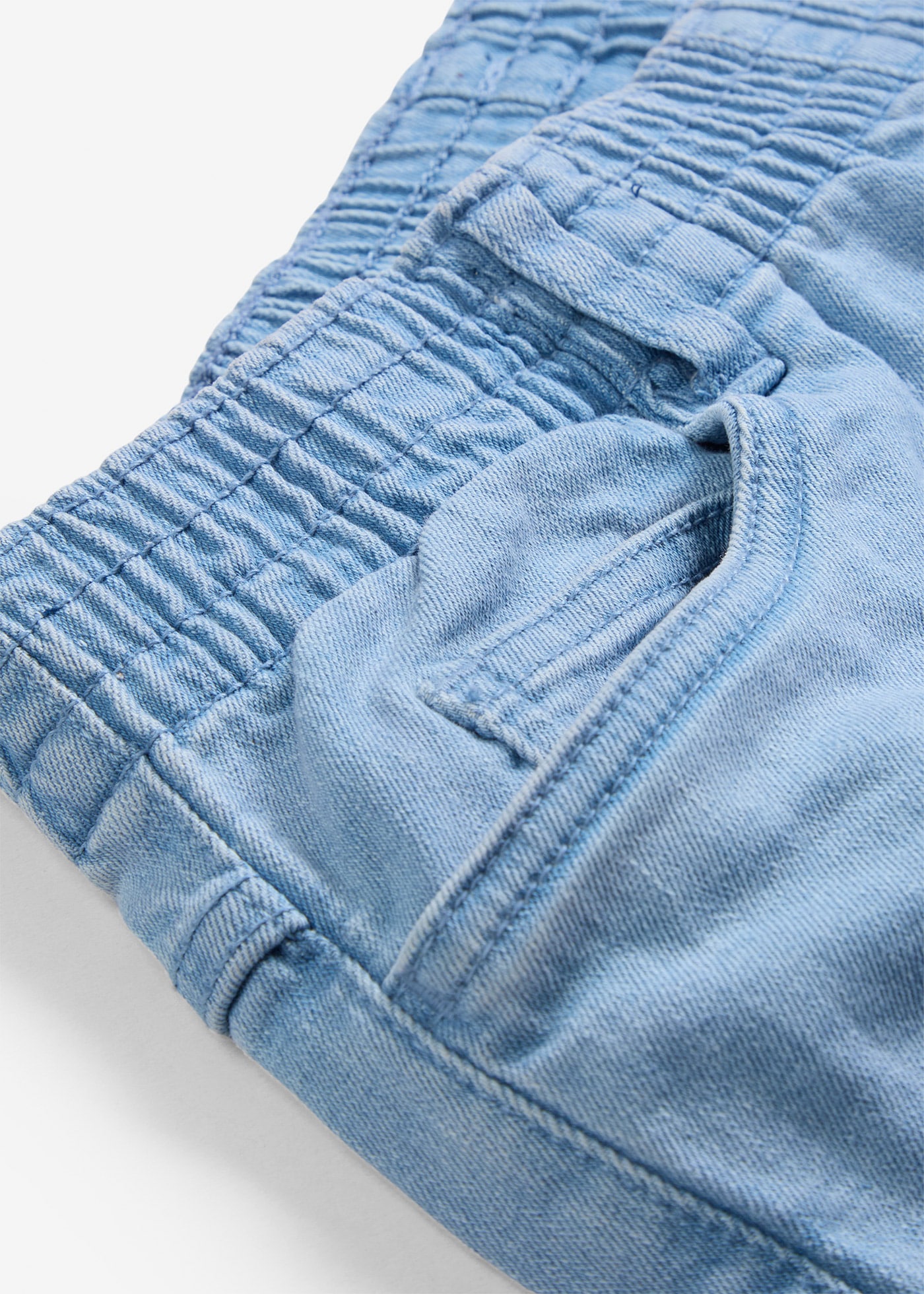 bonprix Bermuda  Stretch-Bermuda, in Twill- und Jeansoptik, mit elastischem Bund