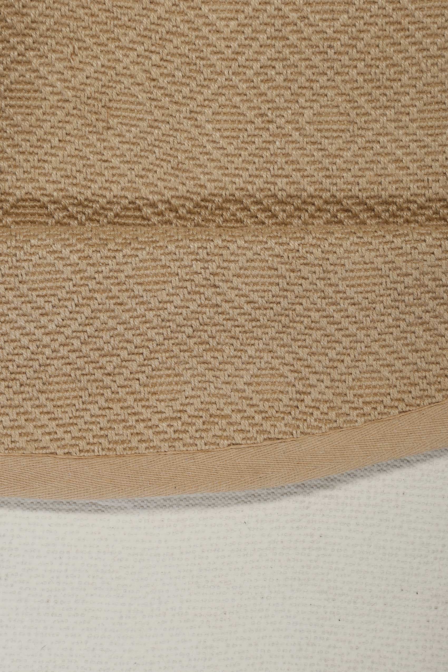 Wecon home Teppich »Hugo two« rund 8 mm Höhe Naturfaser, Jute, Sisal-Optik, modern, pflegeleicht, Wohnzimmer, Raute