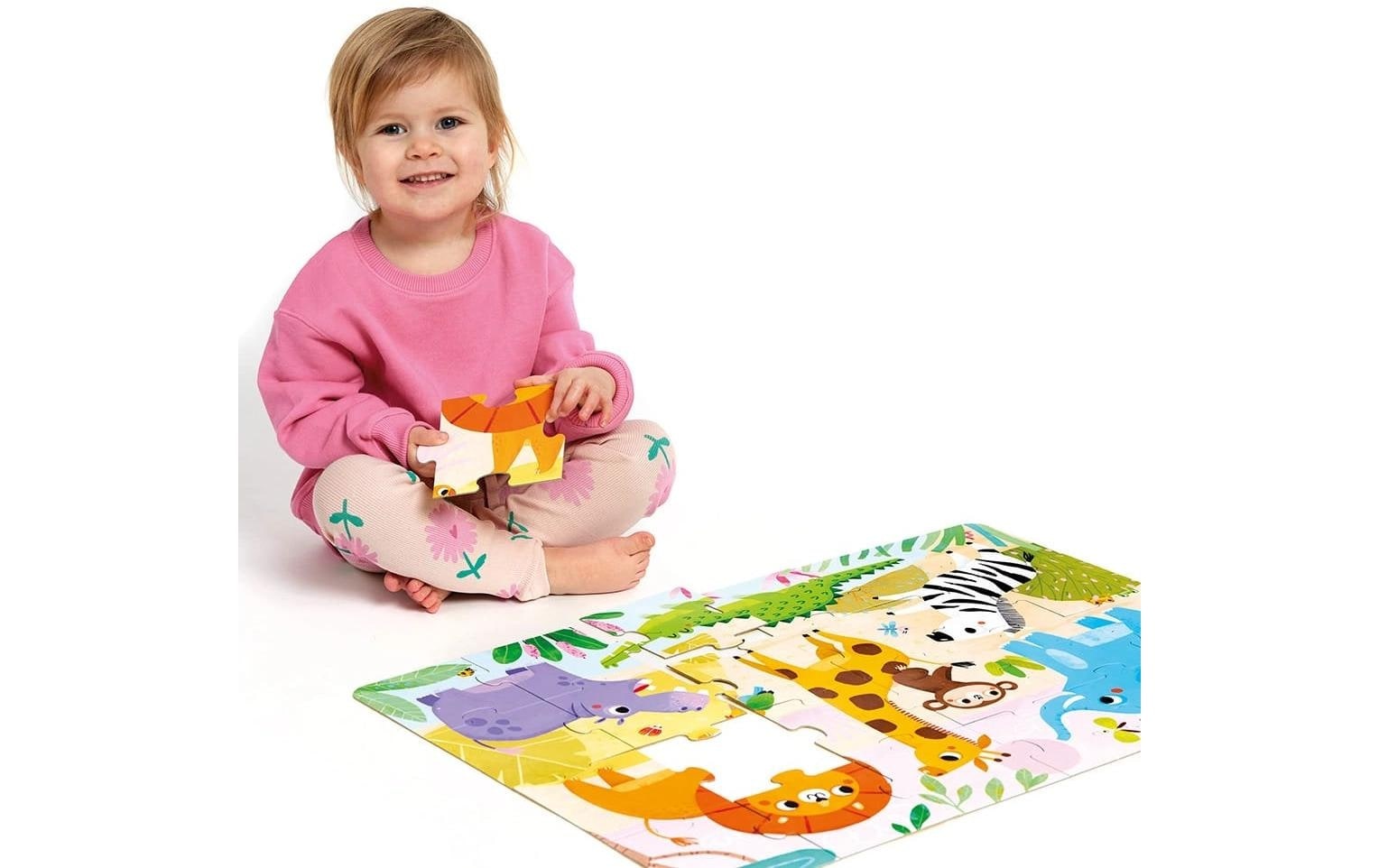   Puzzle »Banana Panda Wild Jumbo Safari Pappe« Multilingue