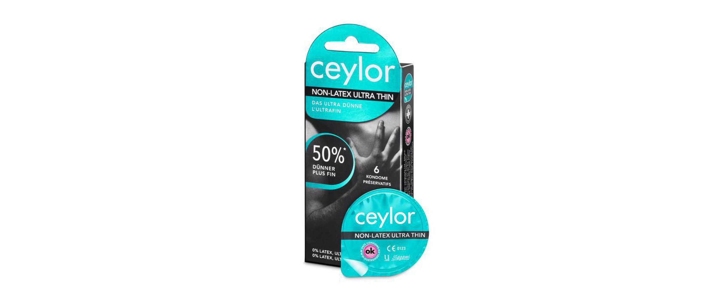 Kondome »ceylor Non-Latex Ultra Thin«, (6 St.)