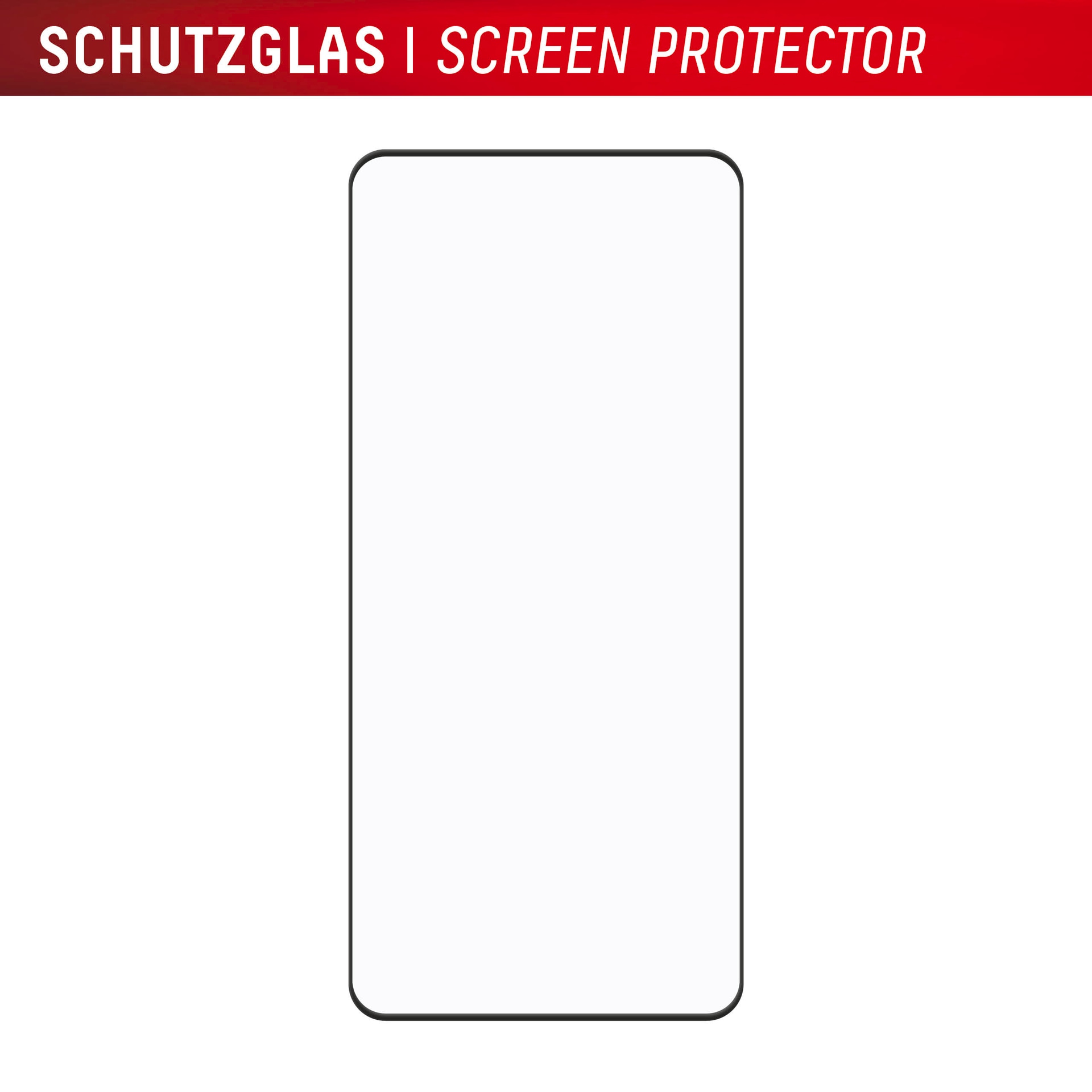 Displex Displayschutzglas »Premium Glass Screen Protector (Full Cover)«, für Xiaomi Redmi Note 13 Pro+-Xiaomi Redmi Note 14 Pro-Xiaomi Redmi Note 14 Pro+, Displayschutzfolie, Schutzfolie, Bildschirmschutz, kratz- & stossfest