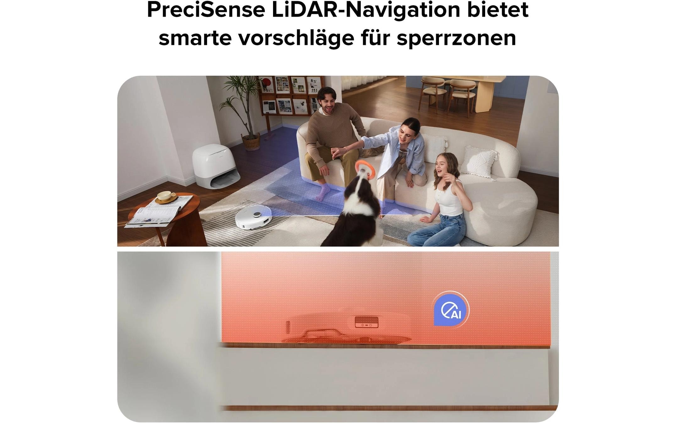 Roborock Robot d'aspiration eau et poussière »Qrevo Curv 5A1«