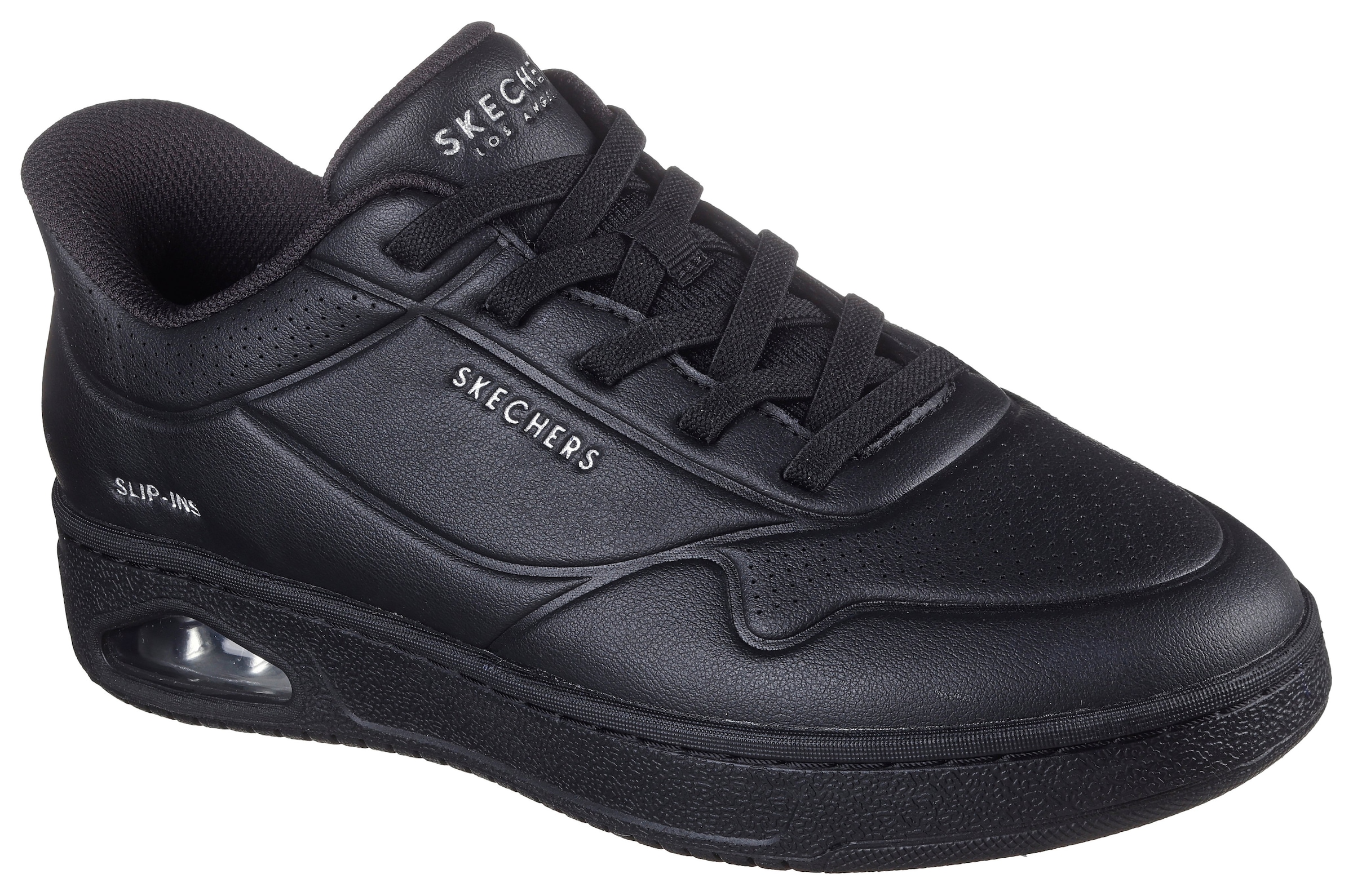 Image of Skechers Slip-On Sneaker "UNO CTL" Freizeitschuh, Schnürschuh mit elastischen Schnürsenkeln