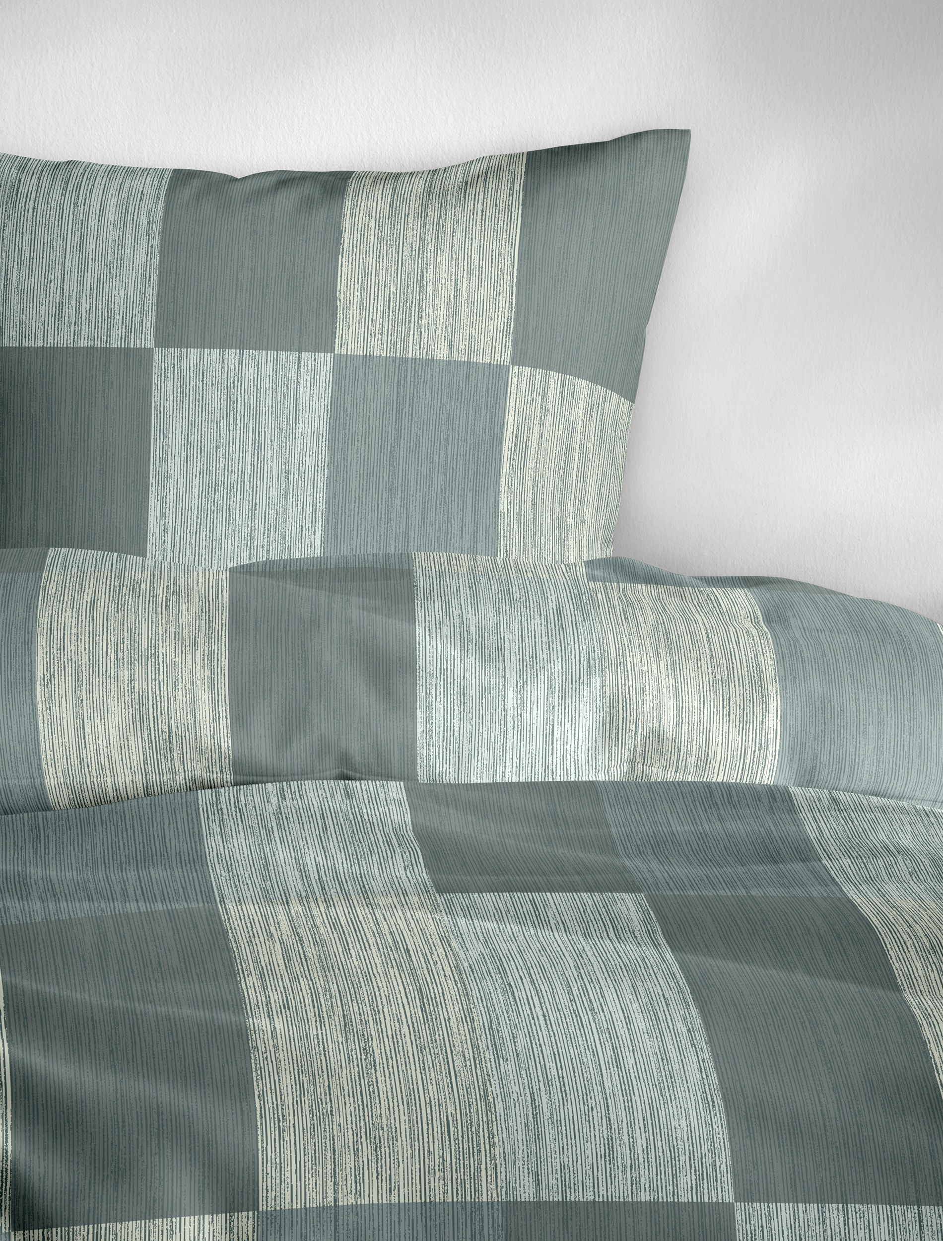 BIERBAUM Linge de lit »Satin Bettwäsche 4142« 2 100 % coton, facile d'entretien, soyeux