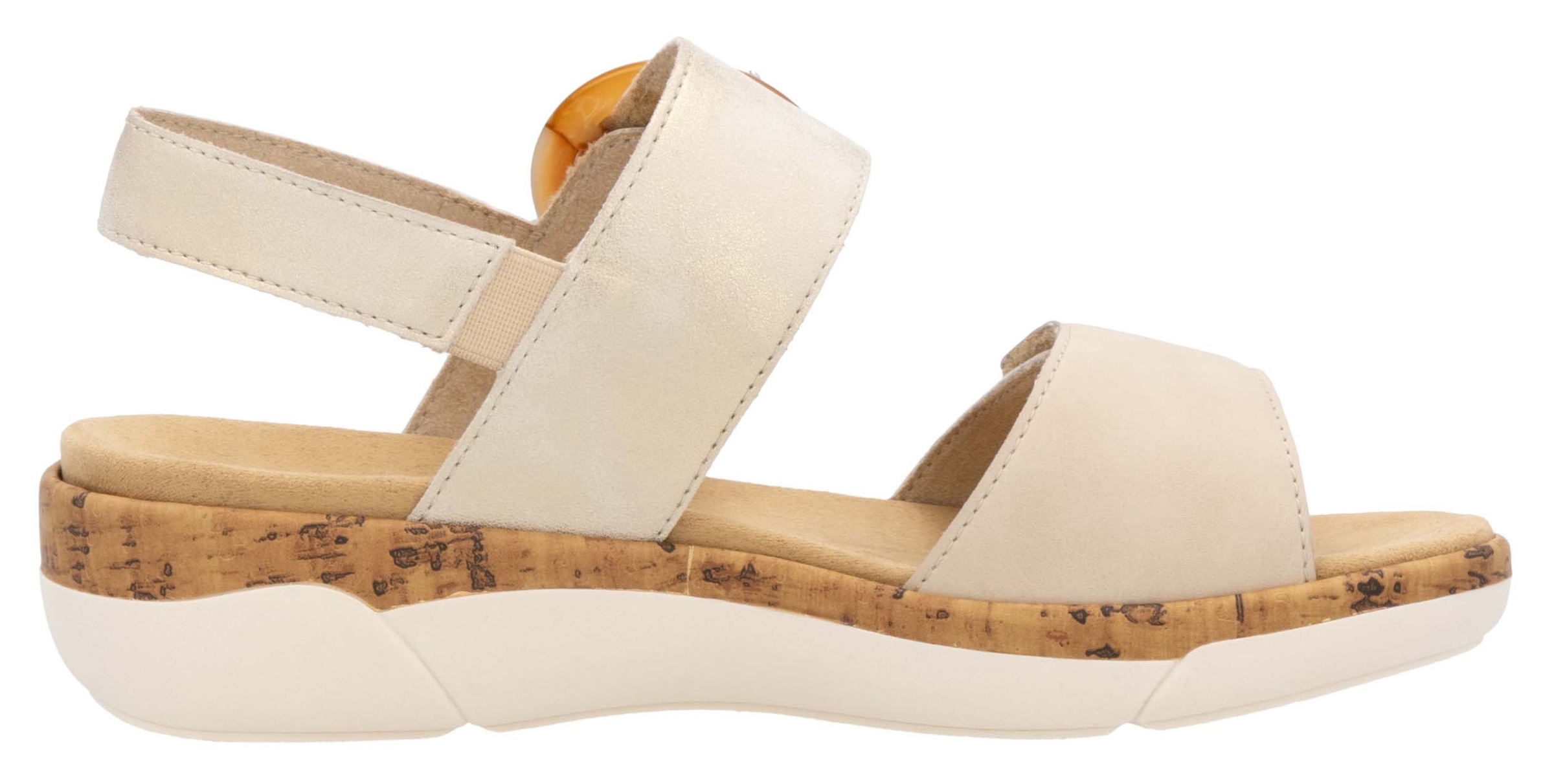 Remonte Keilsandalette  Sommerschuh, Riemchensandale, praktische Klettverschlüsse