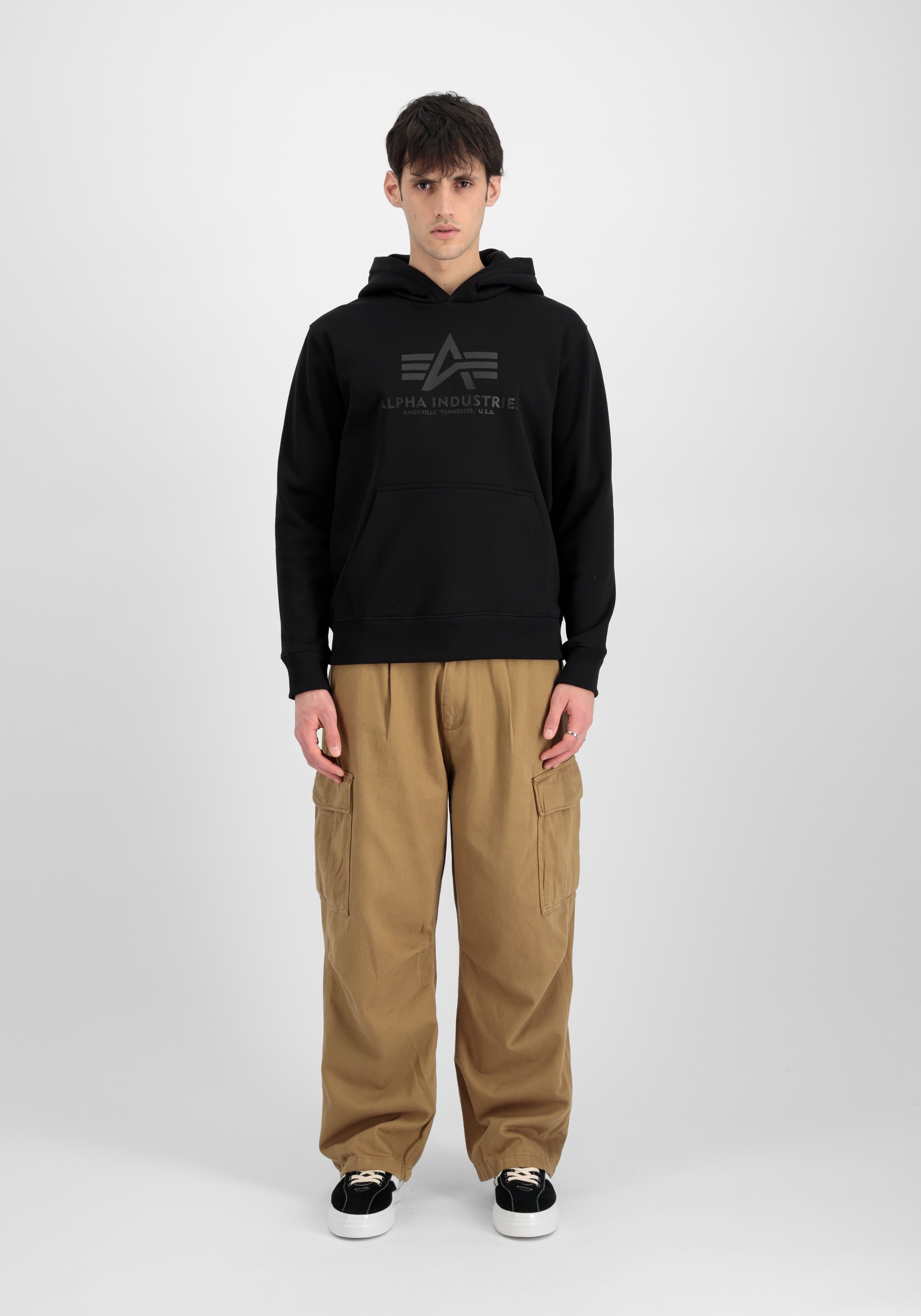 Alpha Industries Hoodie »Basic Hoodie Carbon«
