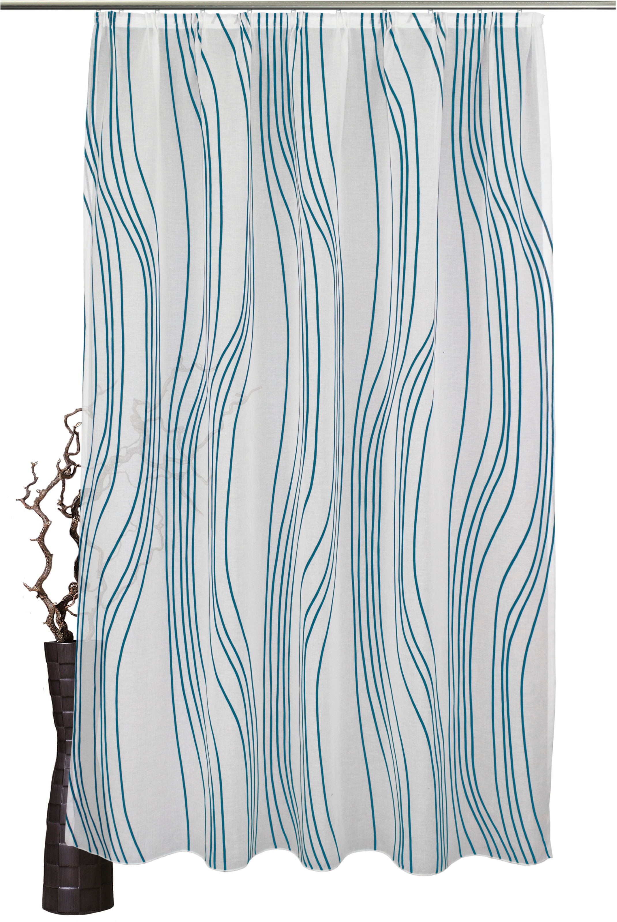 Image of VHG Gardine nach Mass »Jonas«, (1 St.), Deko "Jonas",VHG, Kräuselband bei Ackermann Versand Schweiz