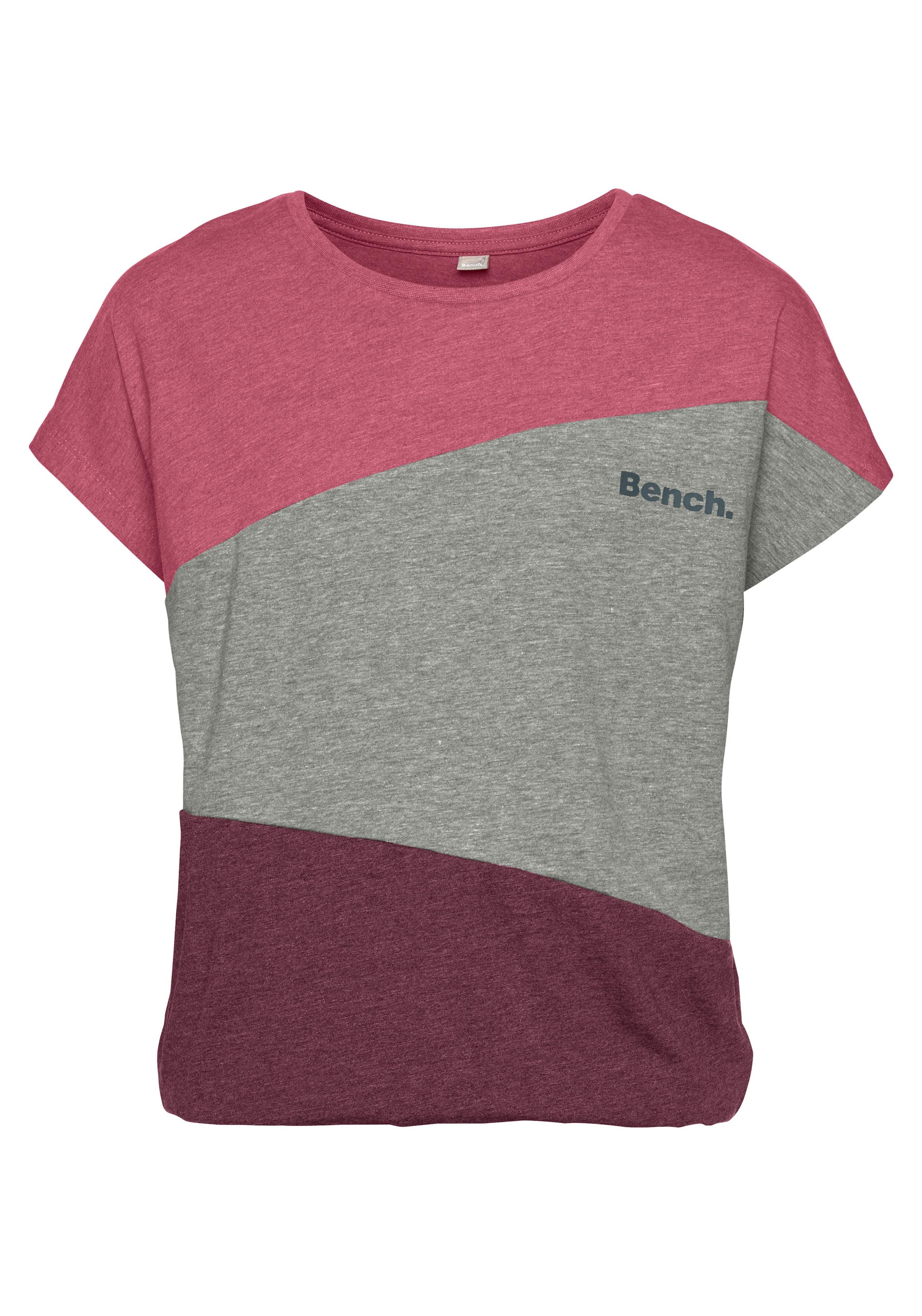 Trendige Bench. T-Shirt, mit modischen Einsätzen versandkostenfrei  bestellen