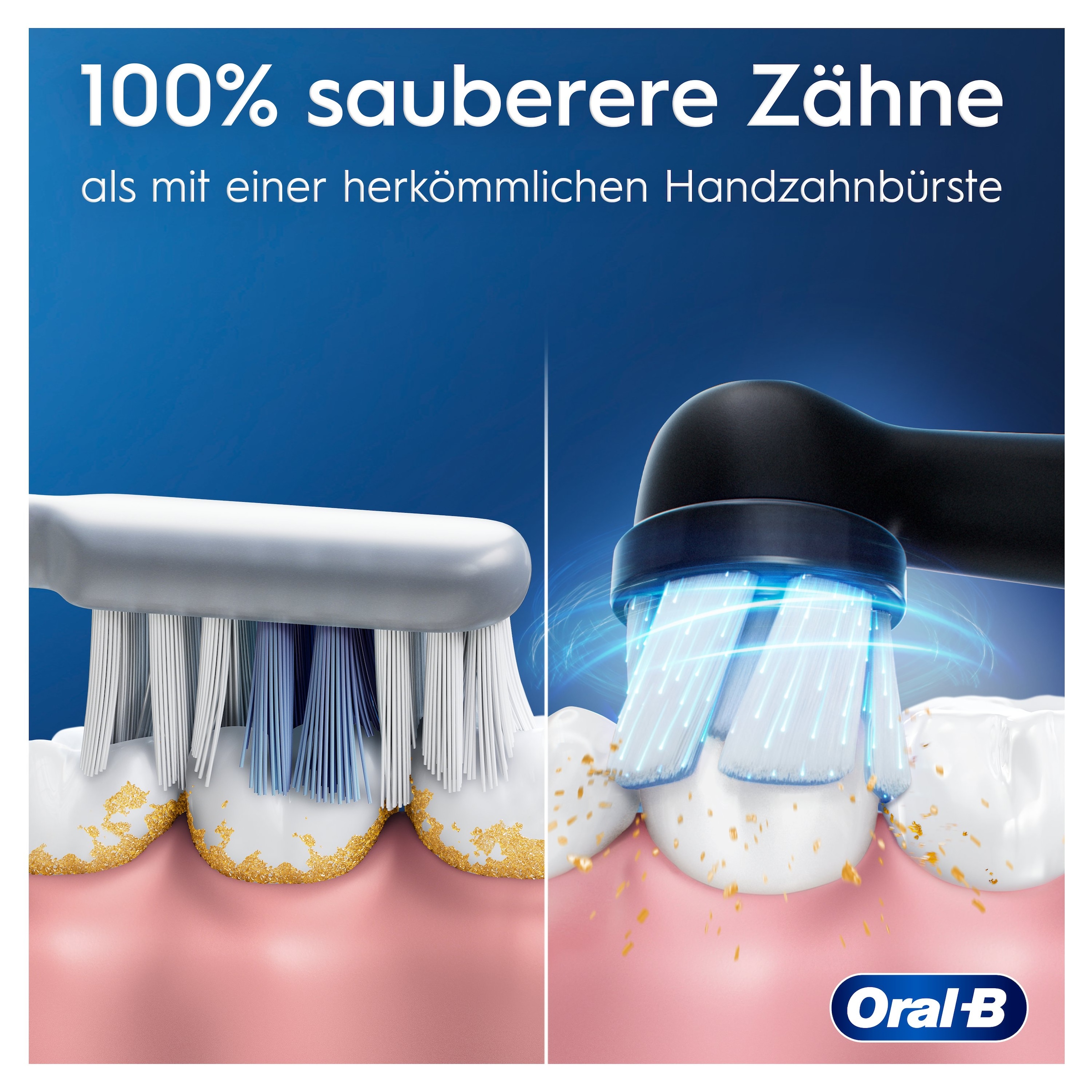 Oral-B Brosse à dents électrique »iO Series 2« 1 cuis Aufsteckbürsten für die sanfte Reinigung,  Reise-Etui