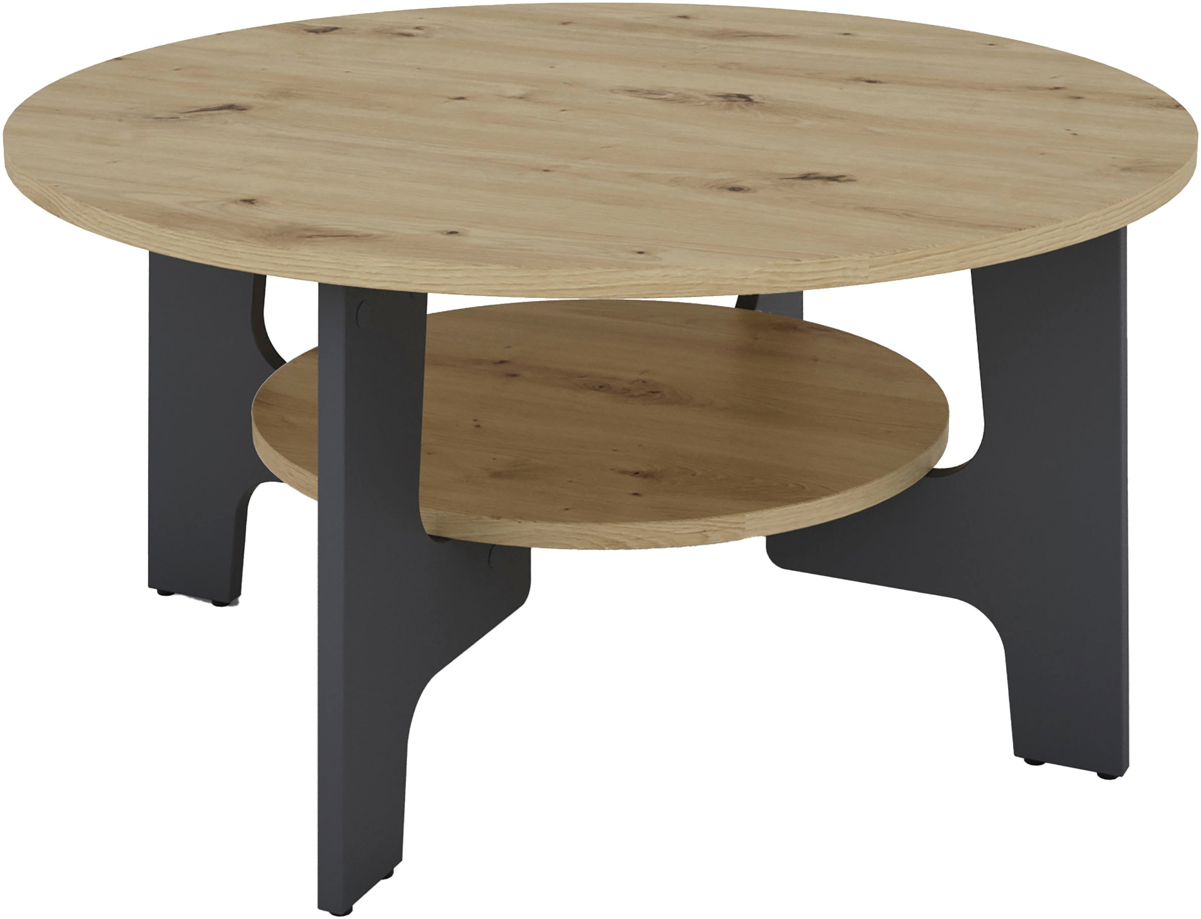 byLIVING Couchtisch »JONNY« Artisan Eiche, Old Wood oder weiss, Ablageboden