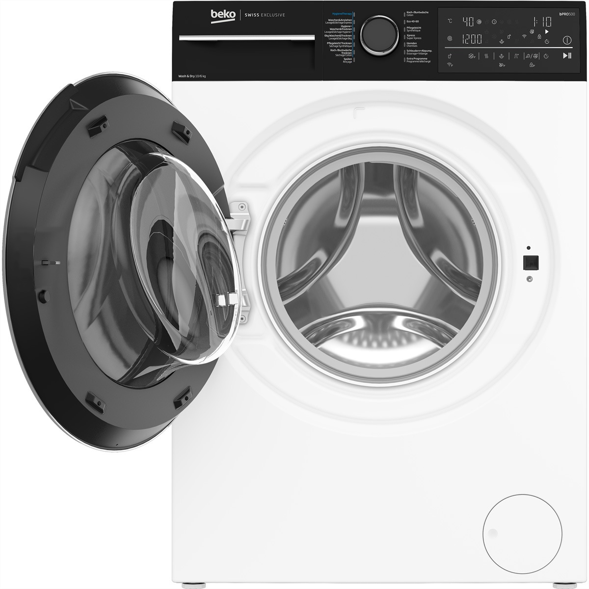 BEKO Lave-linge séchant »Beko Waschtrockner WT510, W10kg/T7kg, SteamCure, 1'400U/min«