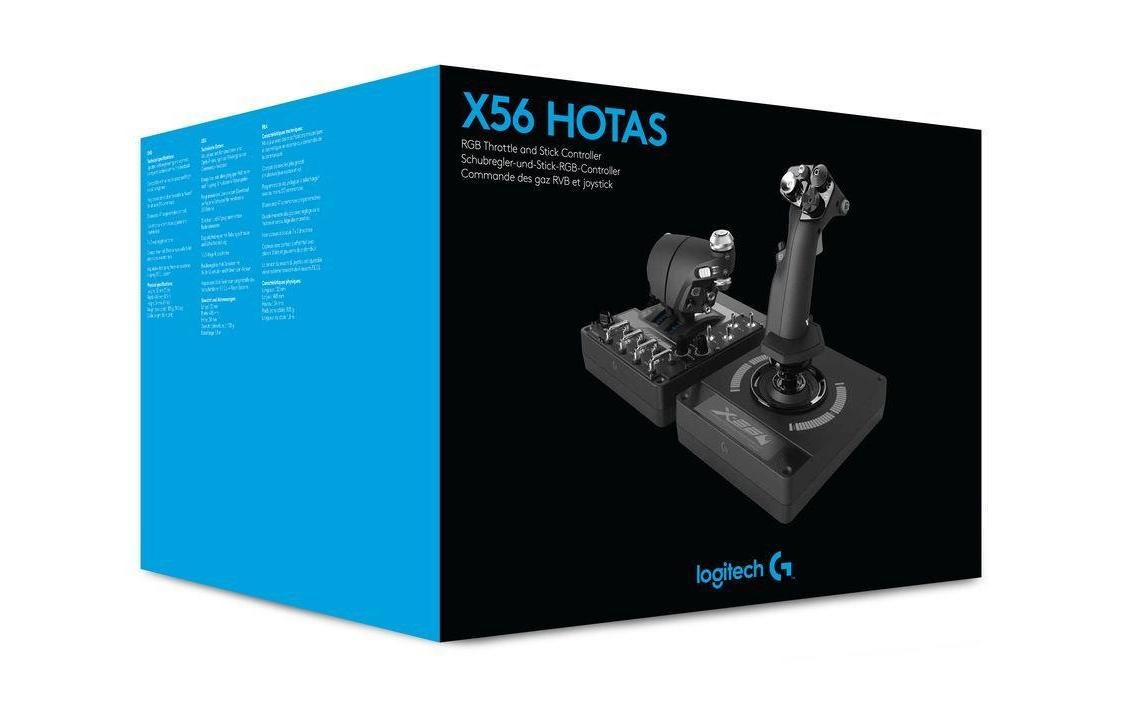 Logitech Simulations-Controller »G Saitek X56 Rhino H.O.T.A.S.«