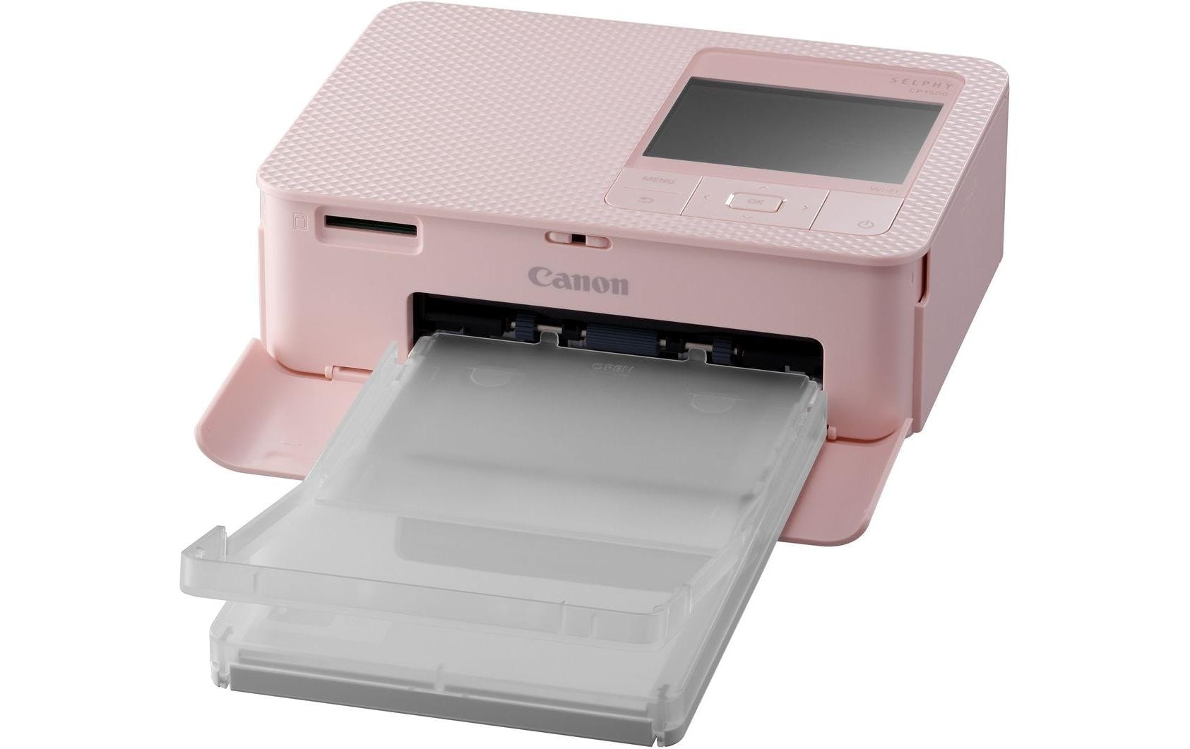 Fotodrucker »Selphy CP1500 pink, 300x300dpi,WLAN«