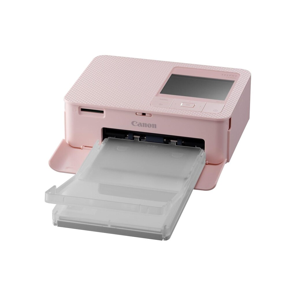 Canon Fotodrucker »Selphy CP1500 pink, 300x300dpi,WLAN«