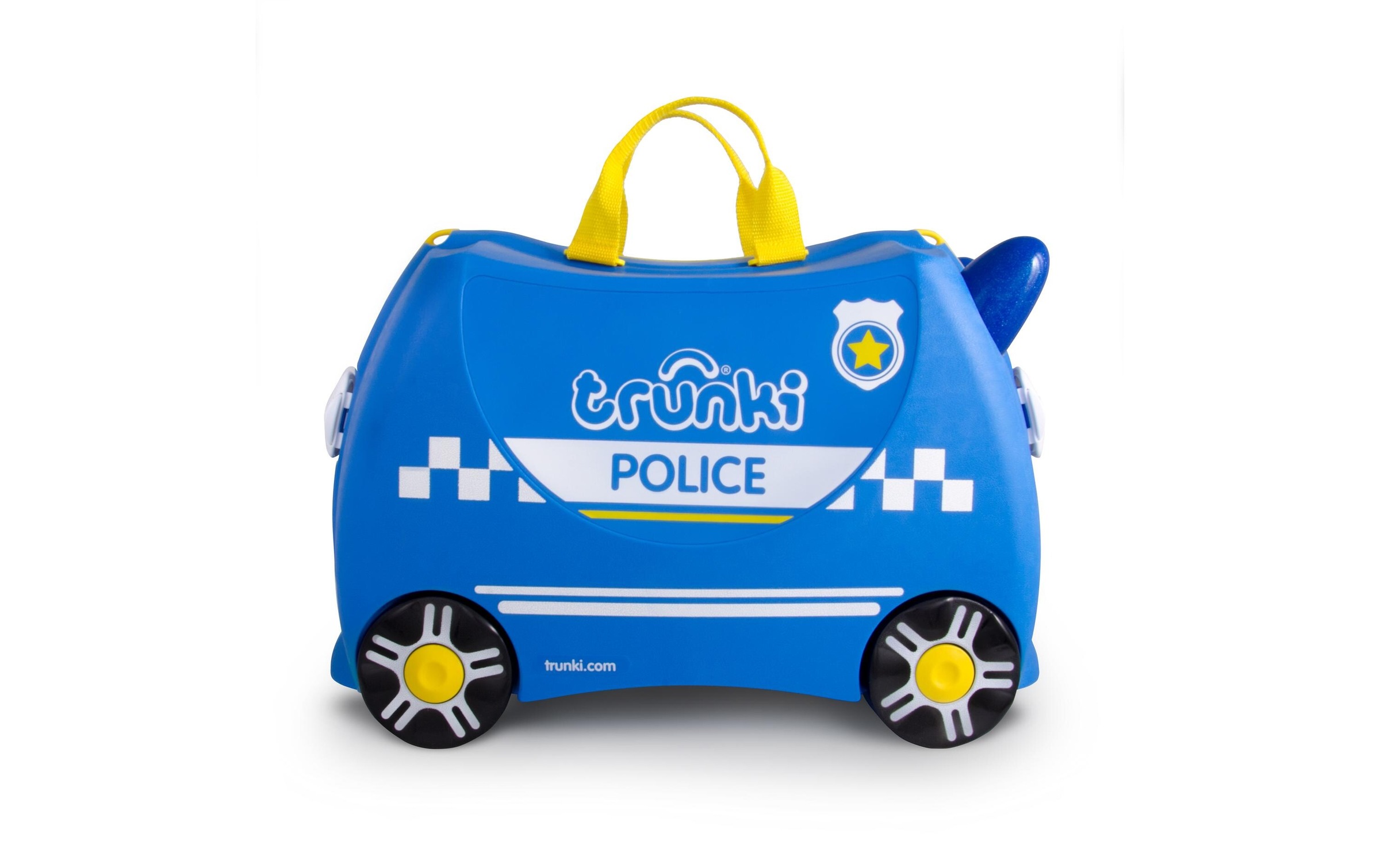 TRUNKI Trolley »Polizei Blau«, 4 Rollen