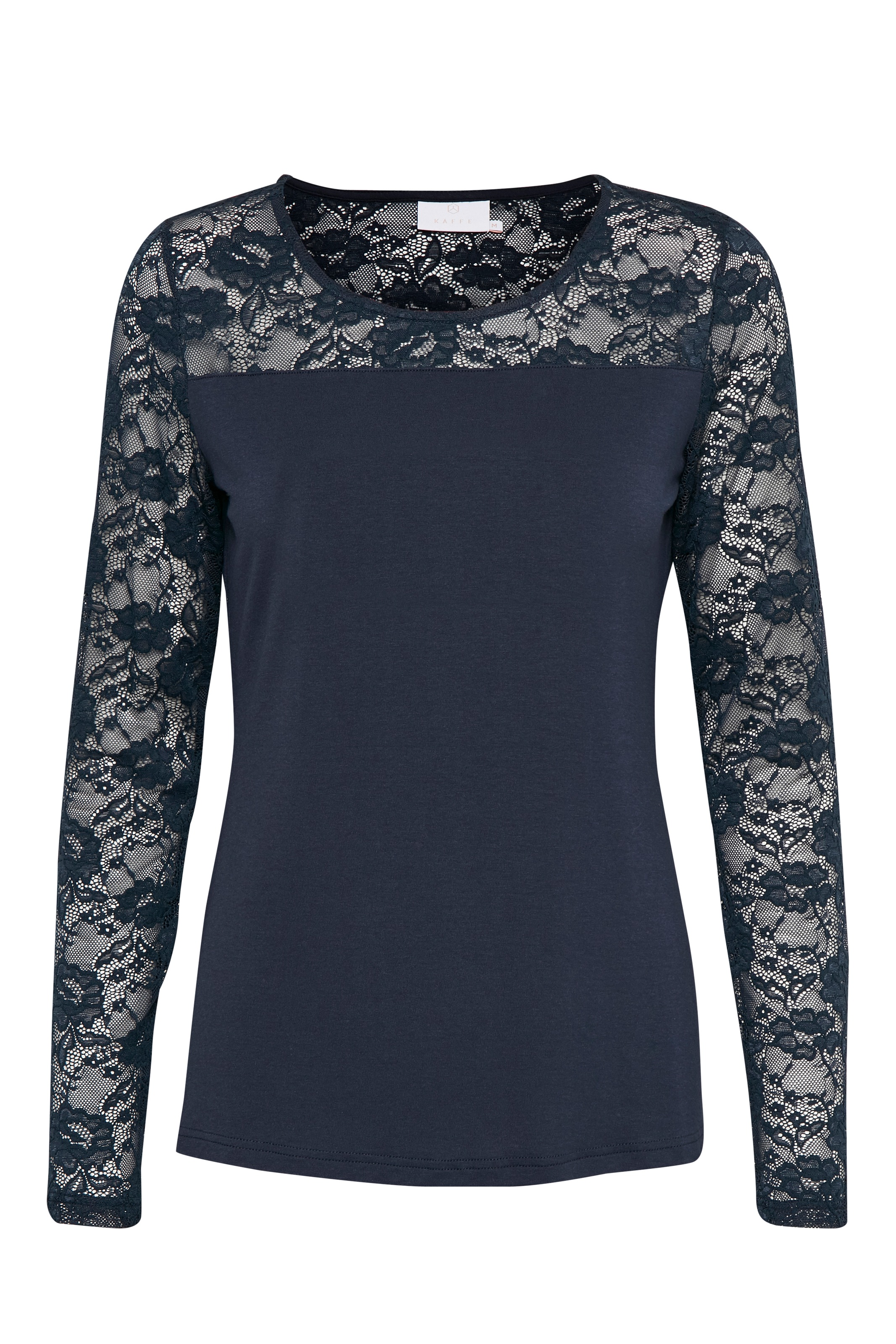 Spitzenbluse »Lacy Rundhals«