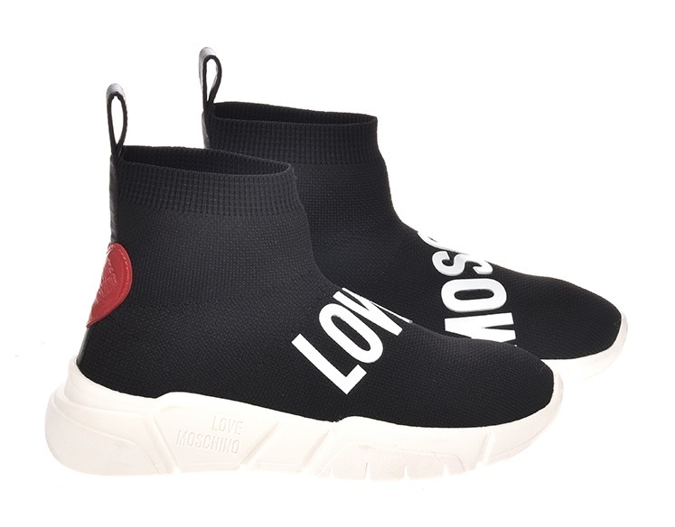 Image of LOVE MOSCHINO Schlupfboots, mit auffälligem Logoschriftzug bei Ackermann Versand Schweiz