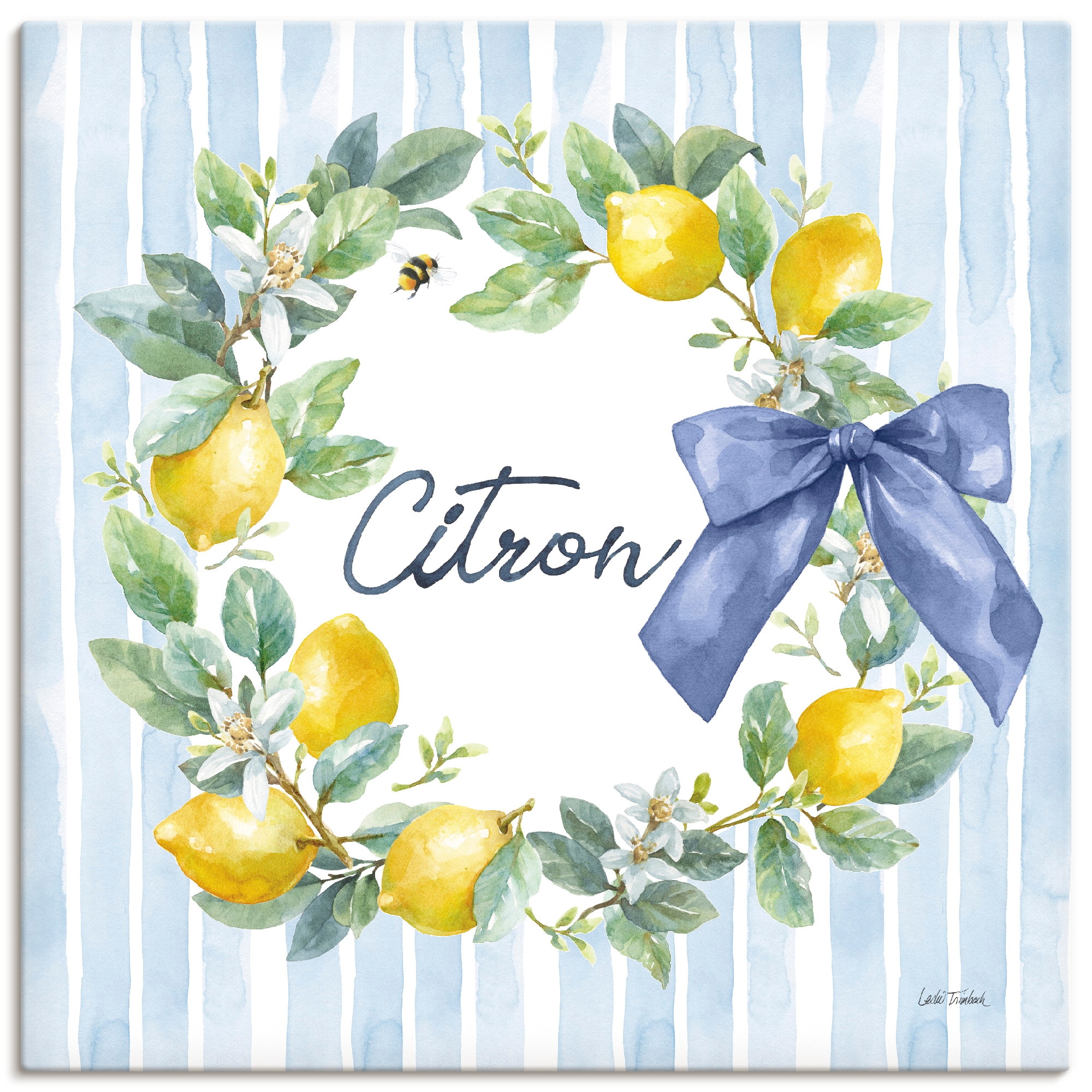 Image of Artland Wandbild "Le Citron III" Arrangements 1 Stk. tlg. als Alubild, Leinwandbild, Poster, Wandaufkleber in verschied. Grössen