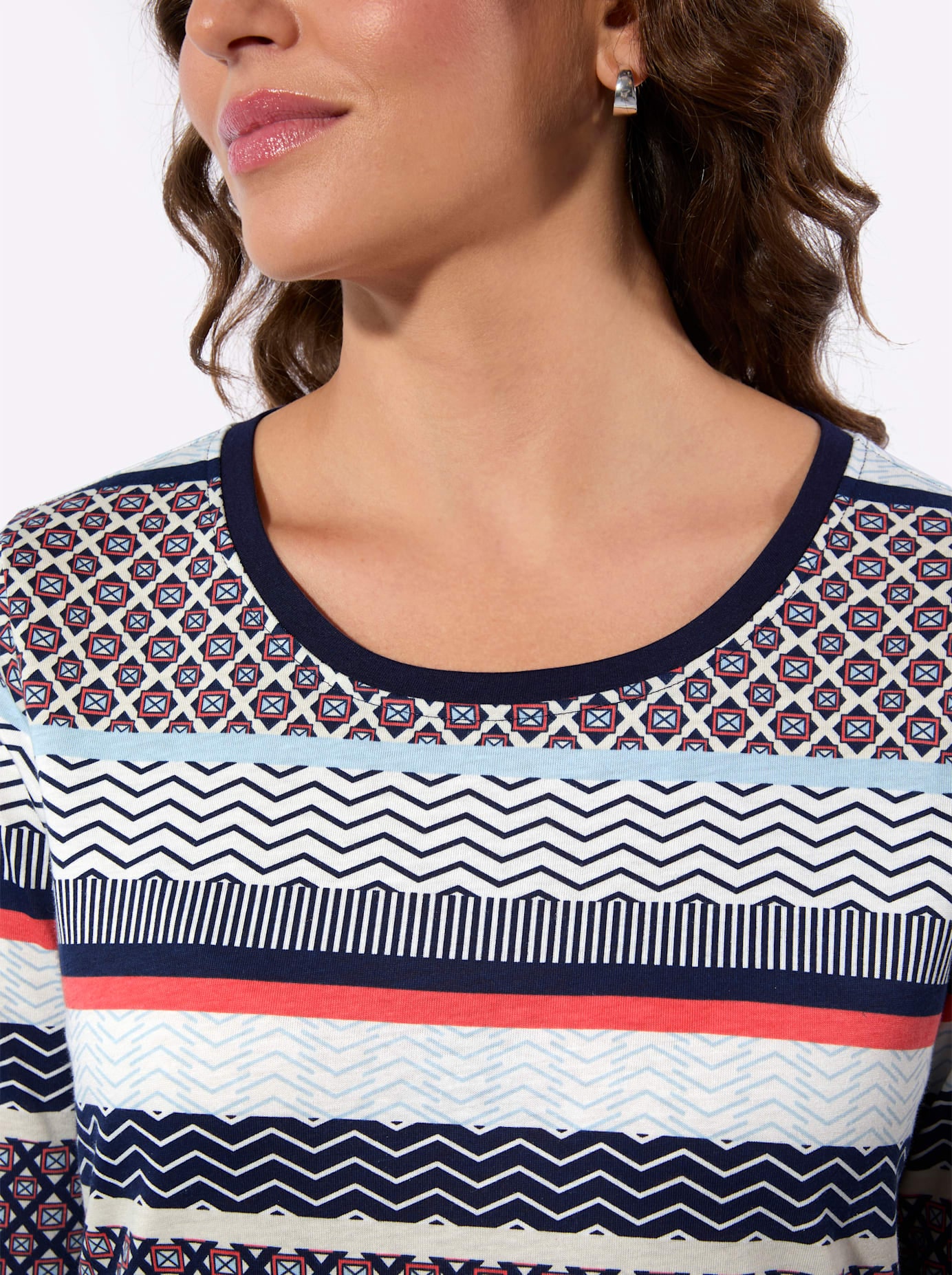 Casual Looks Print-Shirt »3/4-Arm-Shirt« 1 tlg.