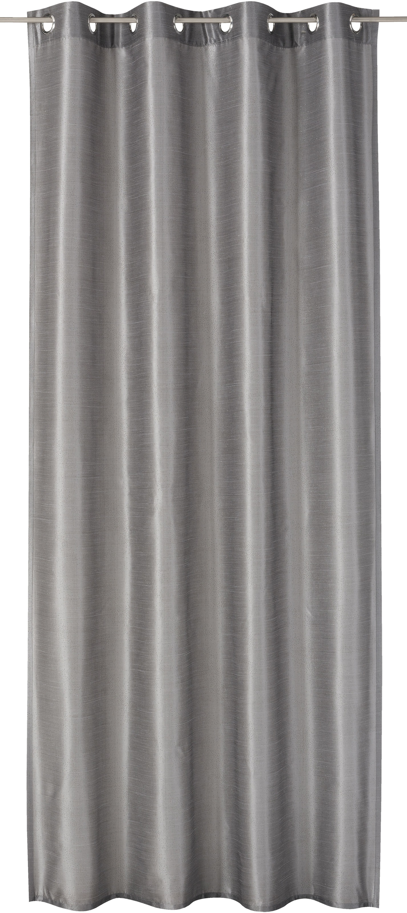 Image of ELBERSDRUCKE Gardine »Glamorous Life«, (1 St.), Ösenschal Glamorous Life 07 grau 255x140 cm blickdicht bei Ackermann Versand Schweiz