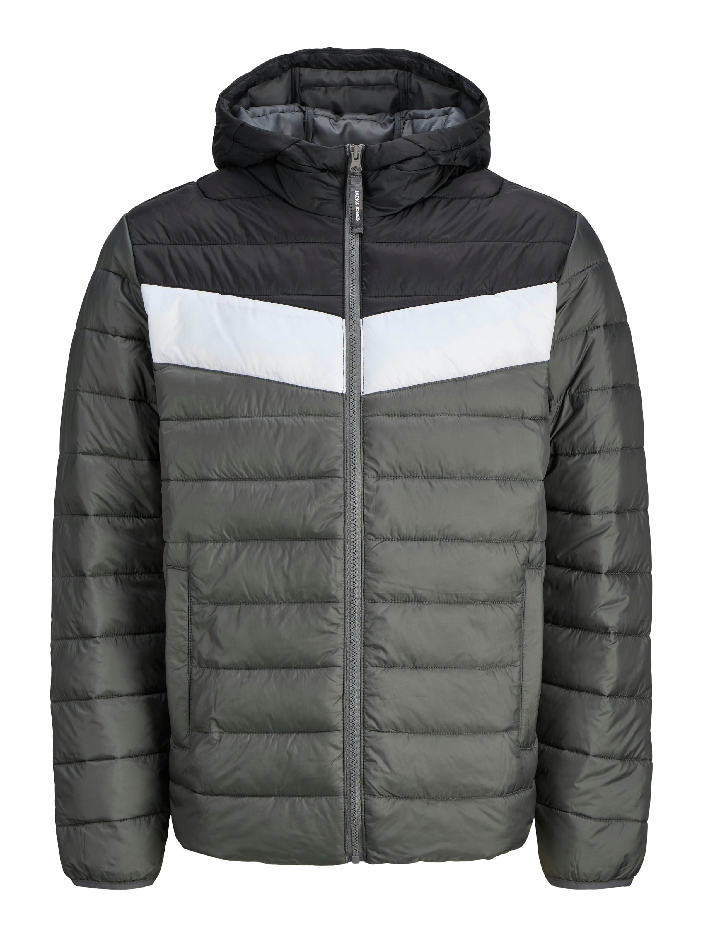 Jack & Jones Steppjacke »JJWEST LIGHT PUFFER HOOD« mit Kapuze