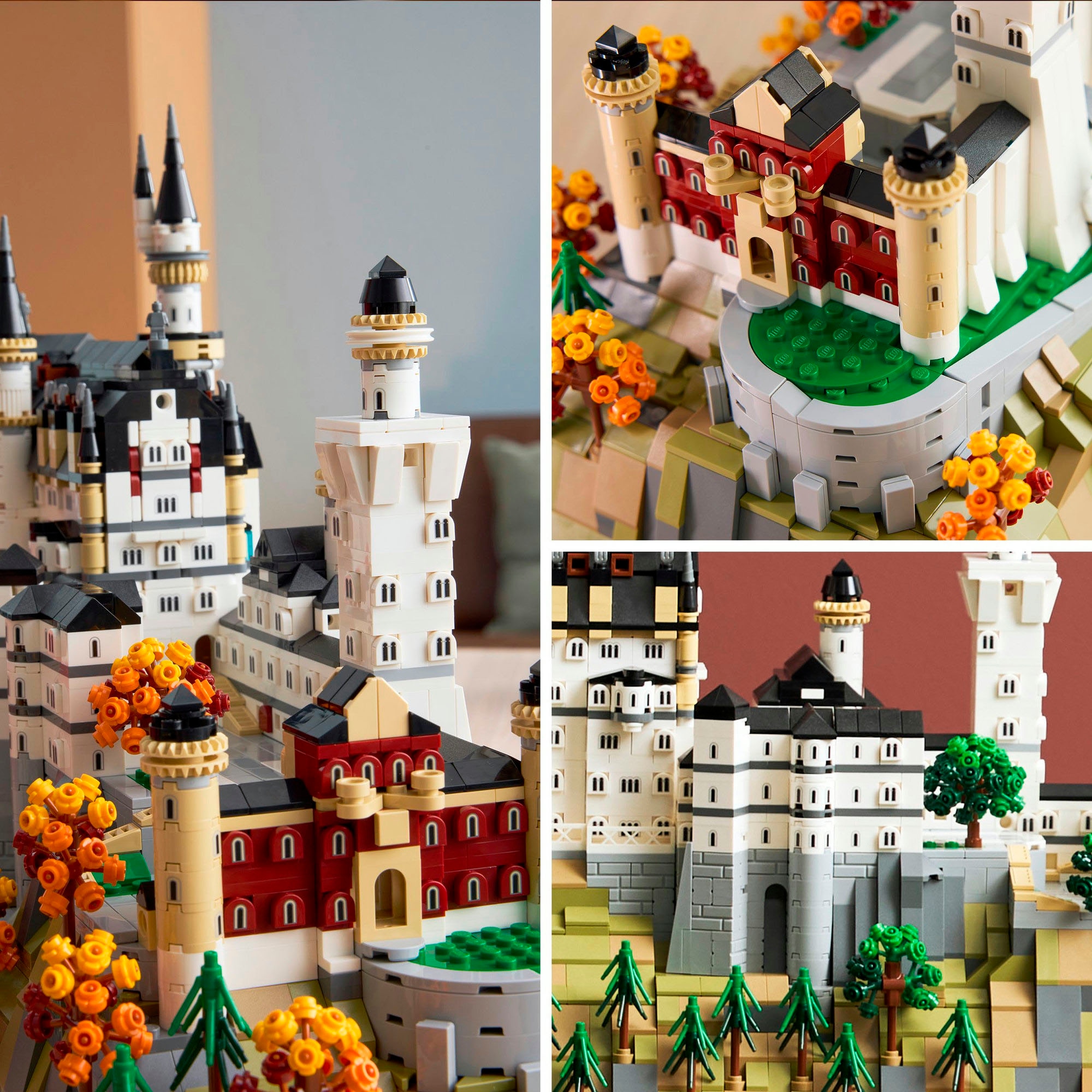 LEGO® Pions de construction »Schloss Neuschwanstein (21063), LEGO LEGO Architecture« Made in Europe
