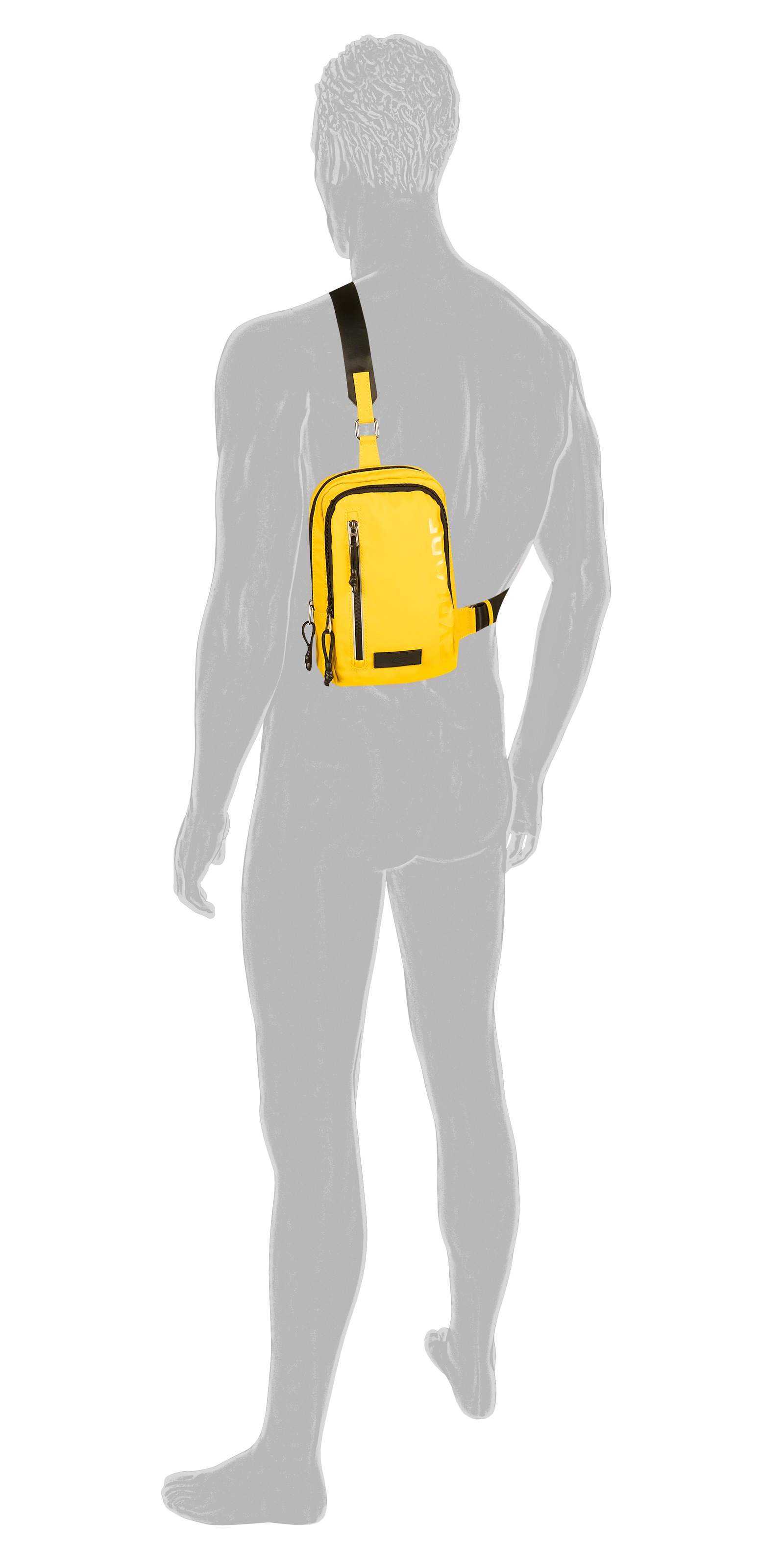 camel active Cityrucksack »Explore« wasserabweisendes recyceltes Nylon und reflektierende Reissverschlüsse