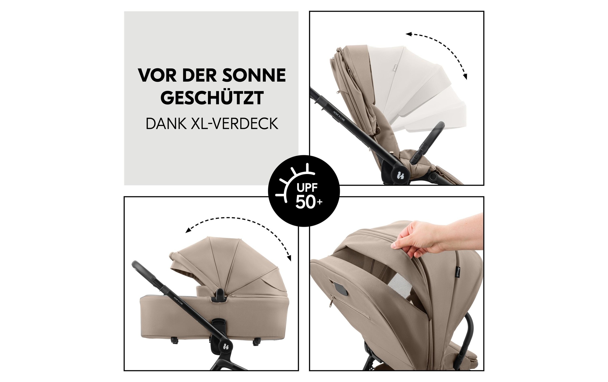 Hauck Kombi-Kinderwagen »Move N Care Set«, 22 kg