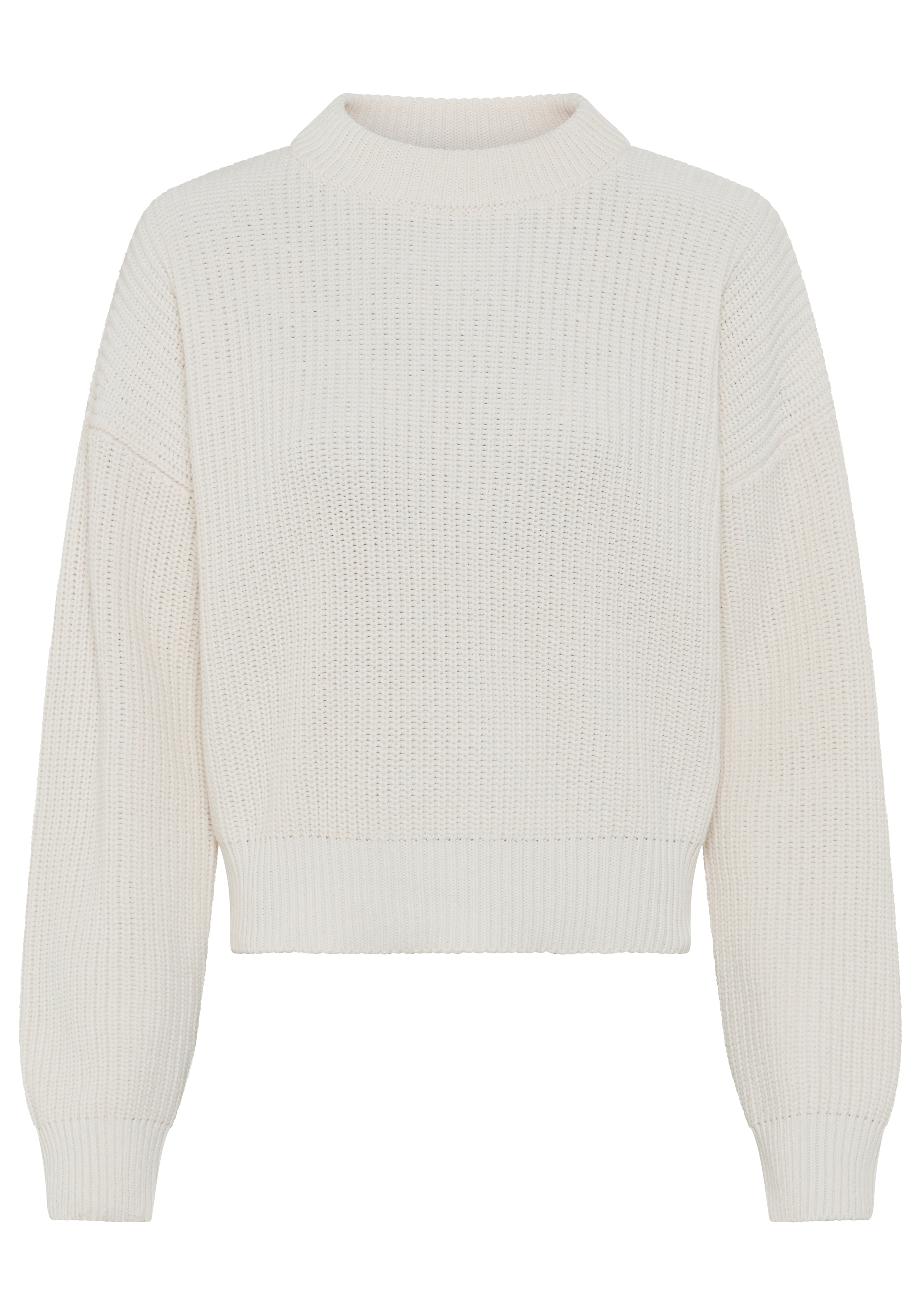 Image of HUGO Strickpullover "Slogerya" mit Stehkragen, Relaxed Fit