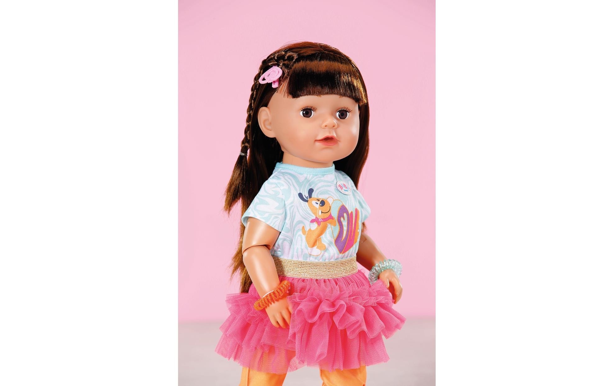 Baby Born Anziehpuppe »Sister Play & Style 43 cm brunette«