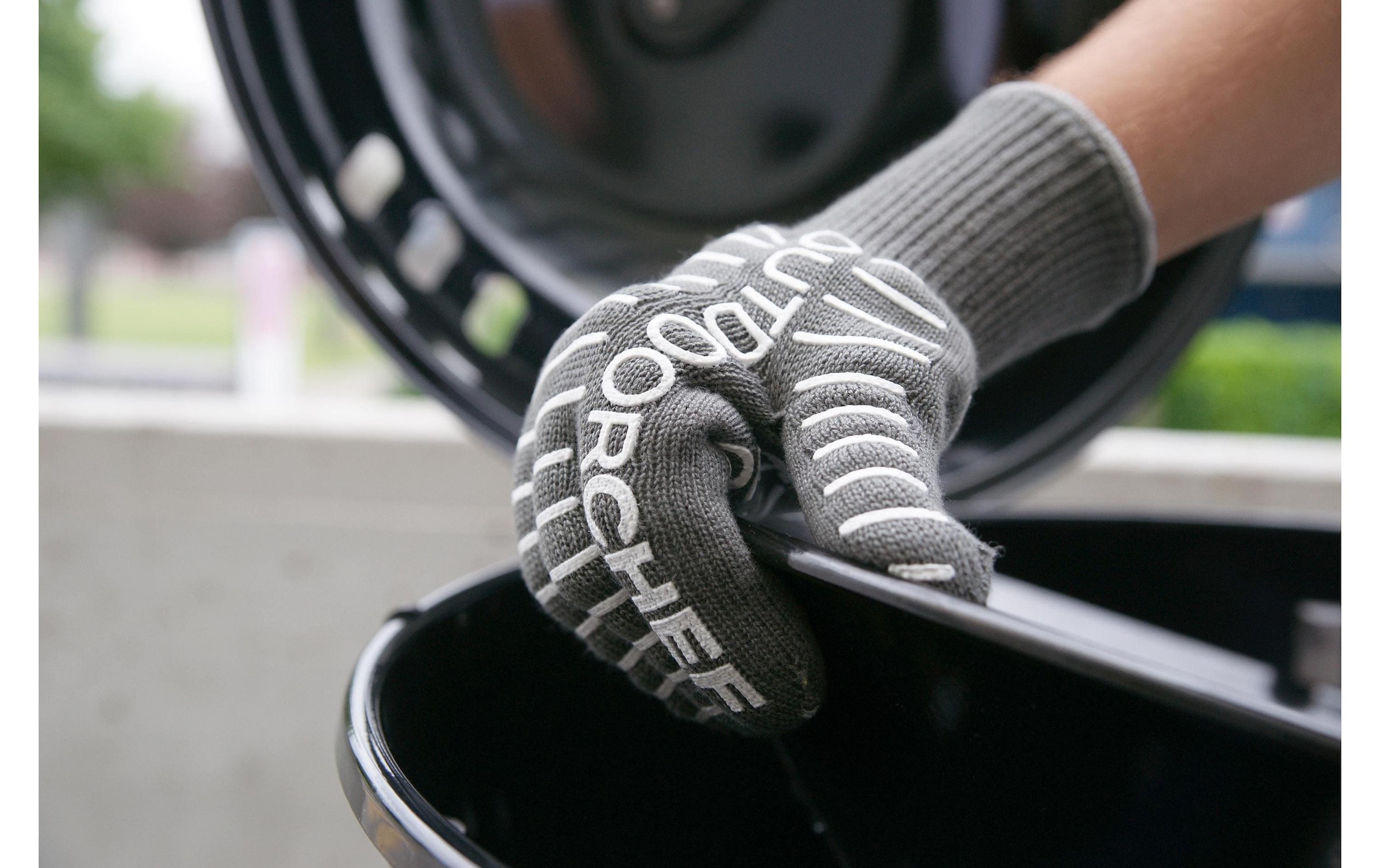 OUTDOORCHEF Grillhandschuhe »Grau/Weiss«